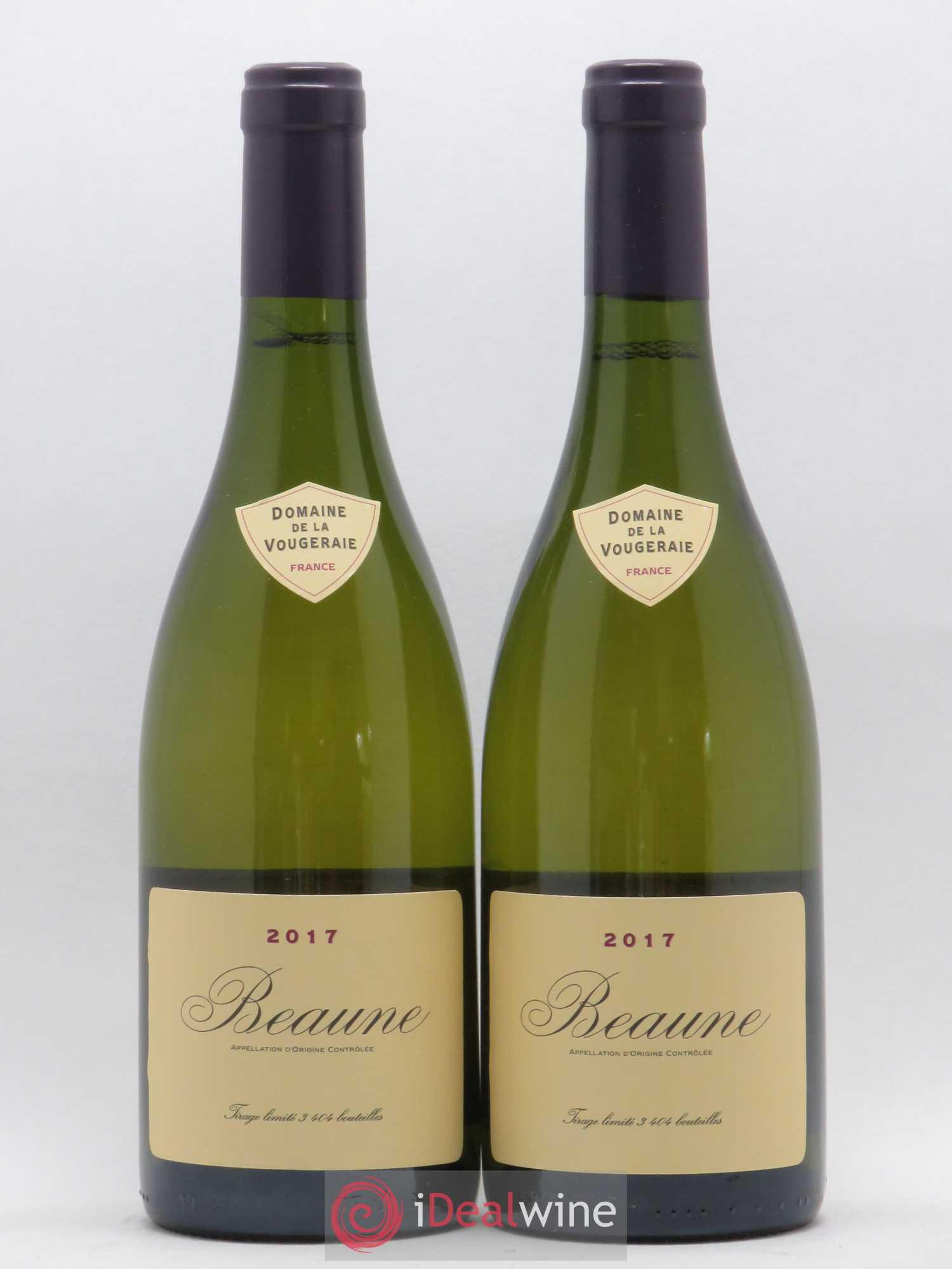 Beaune La Vougeraie Tirage Limité 2017 - Posten von 2 Flaschen - 0