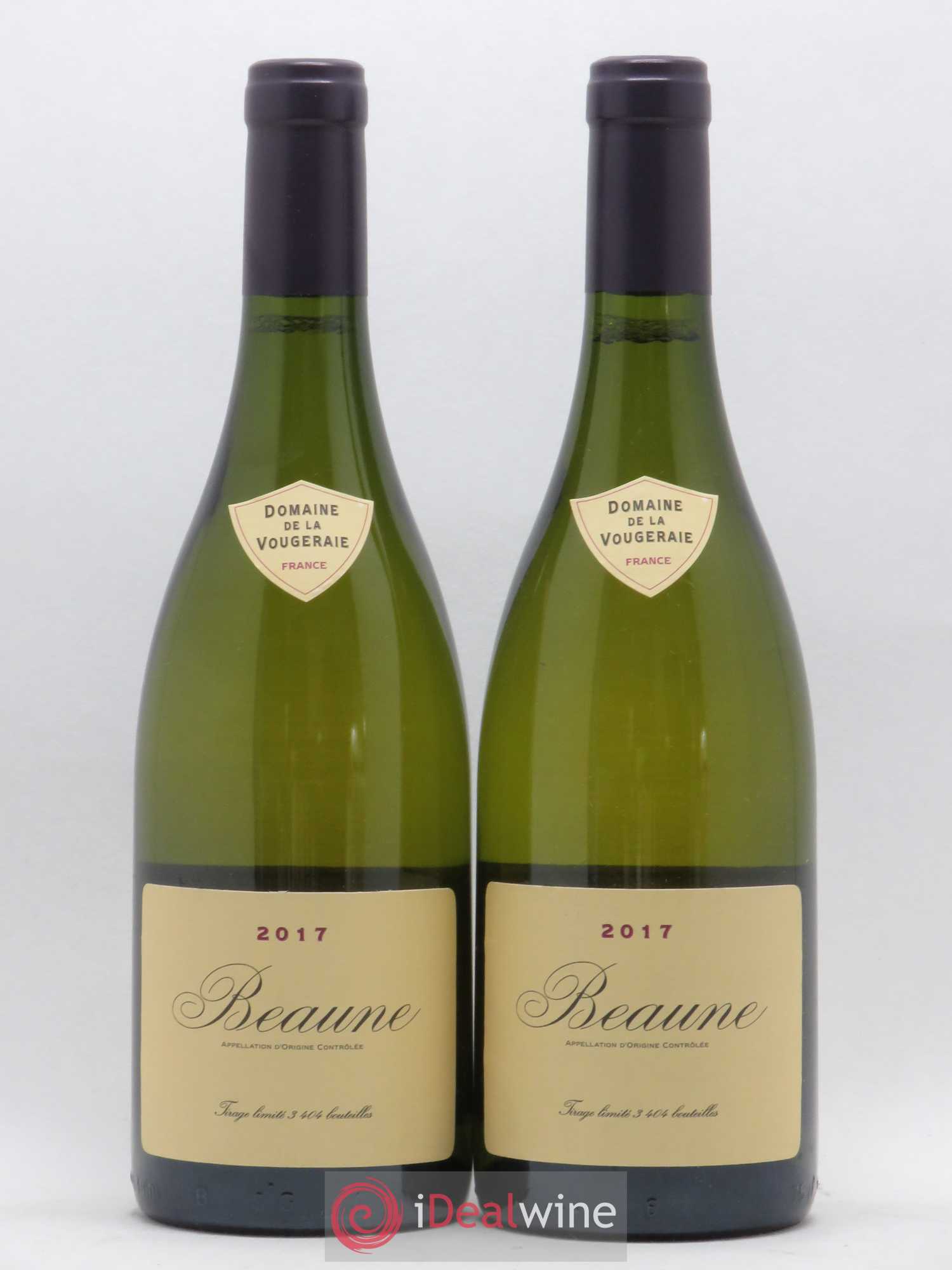 Beaune La Vougeraie Tirage Limité 2017 - Posten von 2 Flaschen - 0