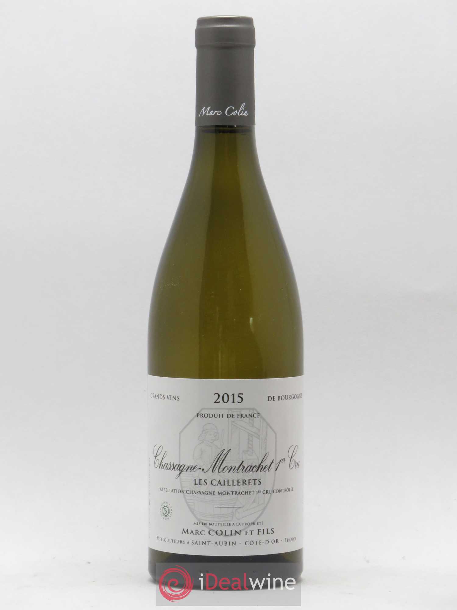 Chassagne-Montrachet 1er Cru Les Caillerets Marc Colin & Fils 2015 - Lot de 1 bouteille - 0