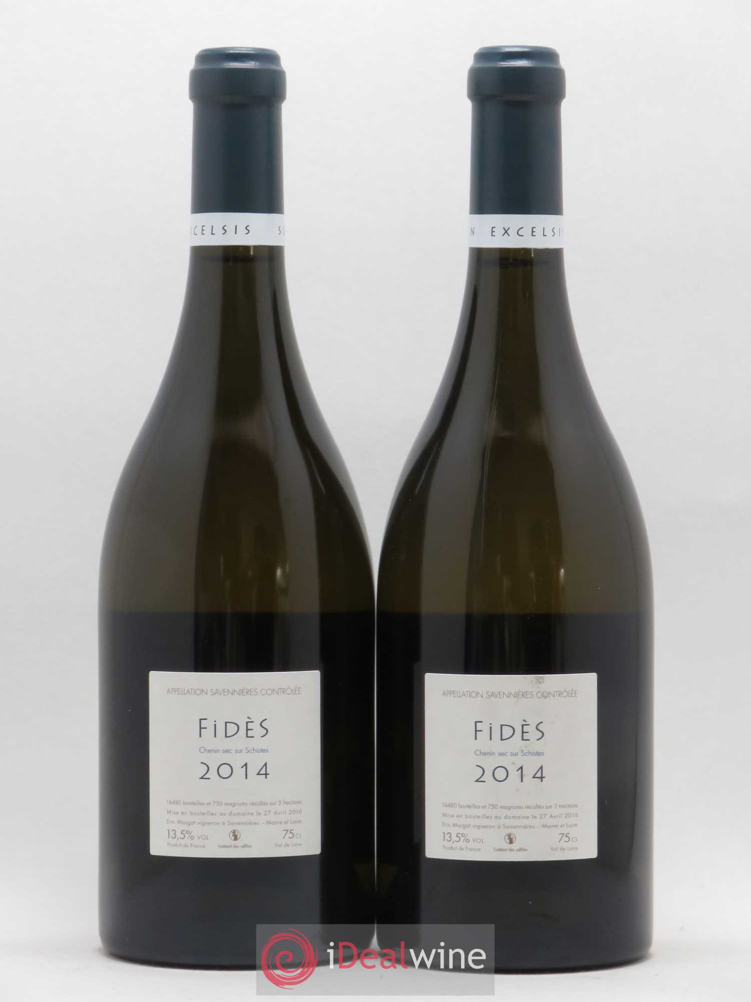 Savennières Fidès Eric Morgat 2014 - Lot de 2 bouteilles - 1