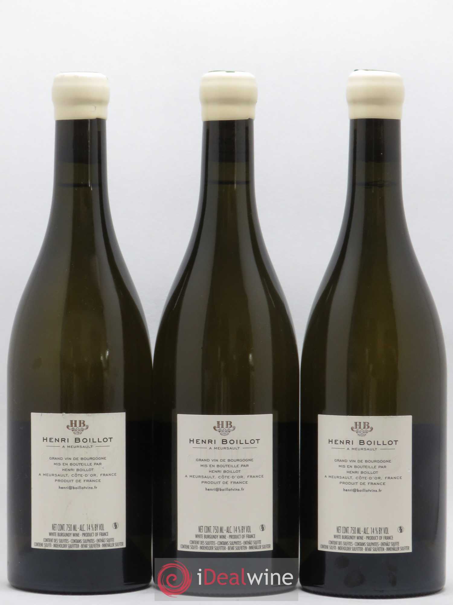 Corton-Charlemagne Grand Cru Henri Boillot (Domaine) 2016 - Lot de 3 bouteilles - 1