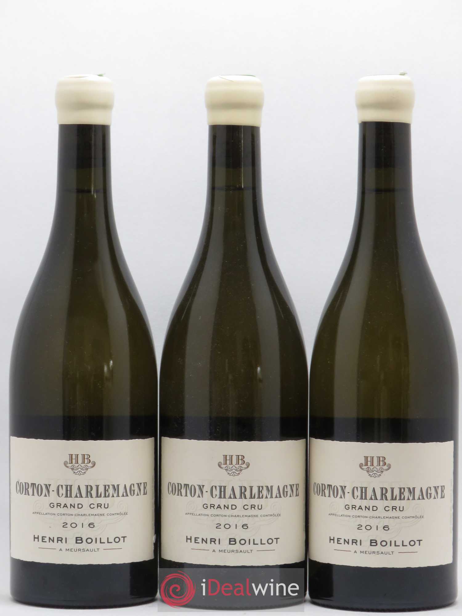 Corton-Charlemagne Grand Cru Henri Boillot (Domaine) 2016 - Lot de 3 bouteilles - 0