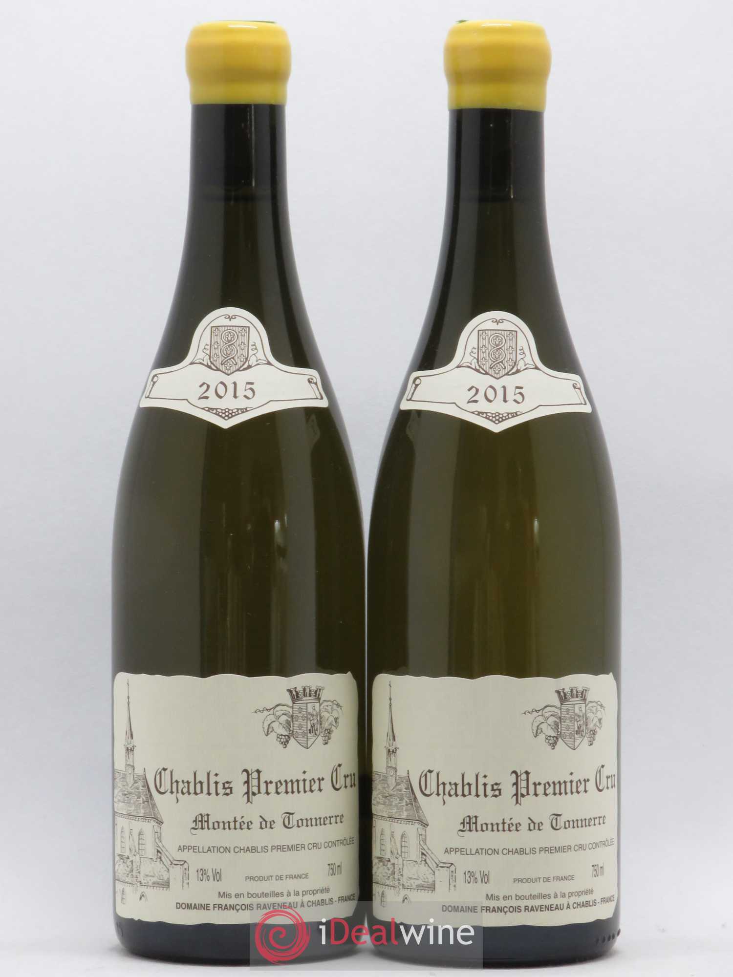 Chablis 1er Cru Montée de Tonnerre Raveneau (Domaine) 2015 - Lot de 2 bouteilles - 0