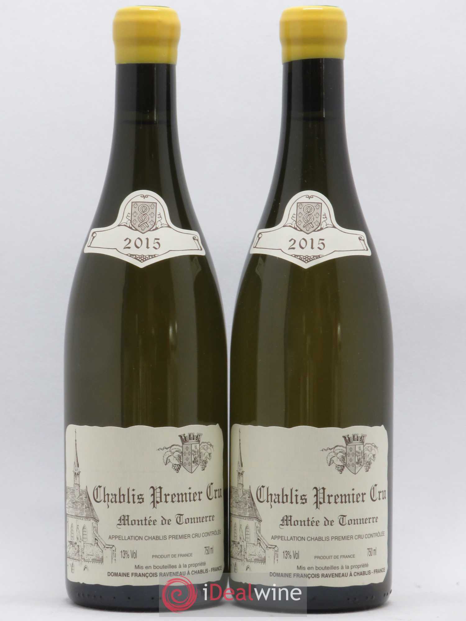 Chablis 1er Cru Montée de Tonnerre Raveneau (Domaine) 2015 - Lot de 2 bouteilles - 0