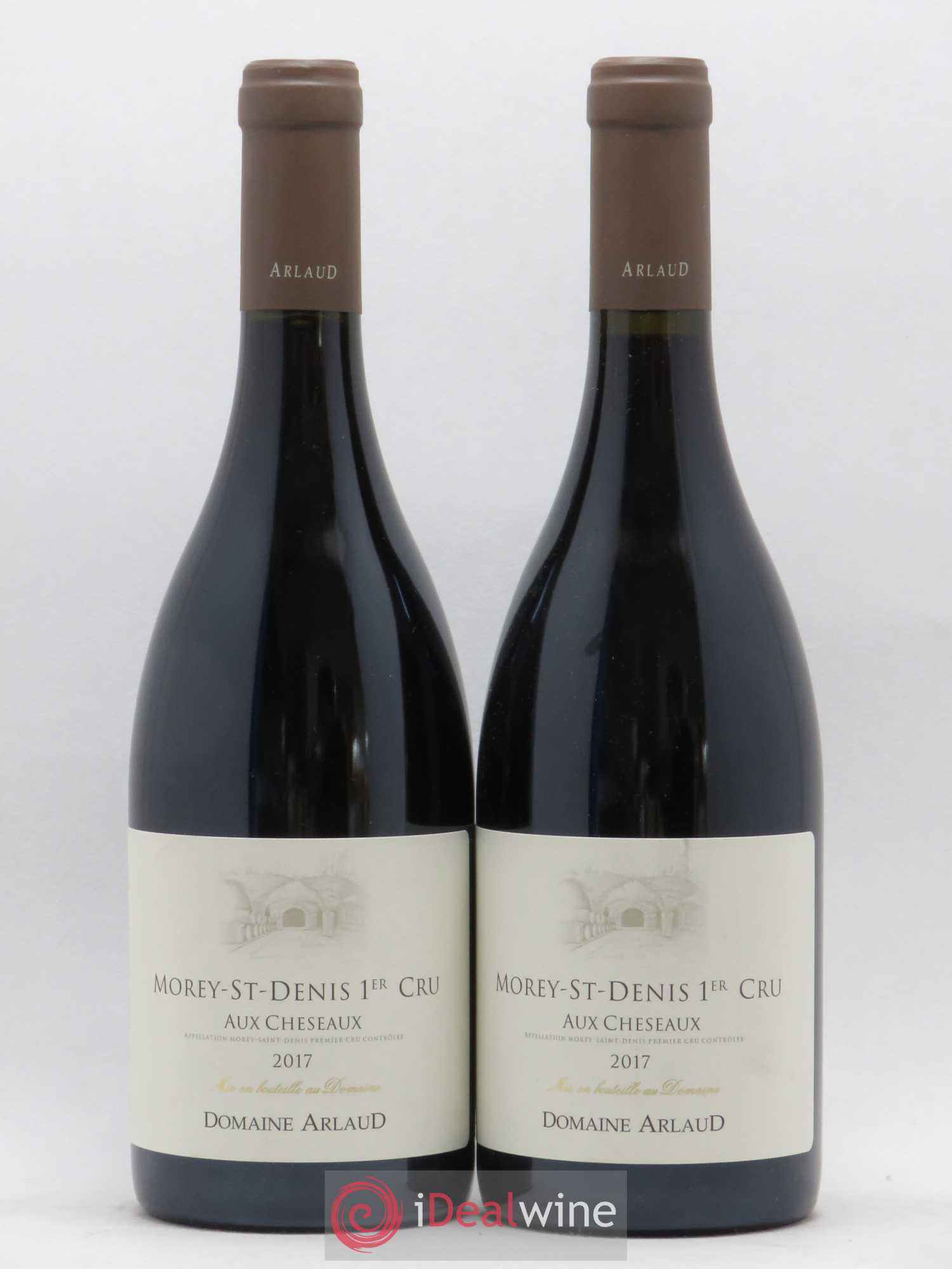 Morey-Saint-Denis 1er Cru Aux Chéseaux Arlaud 2017 - Lot de 2 bouteilles - 0