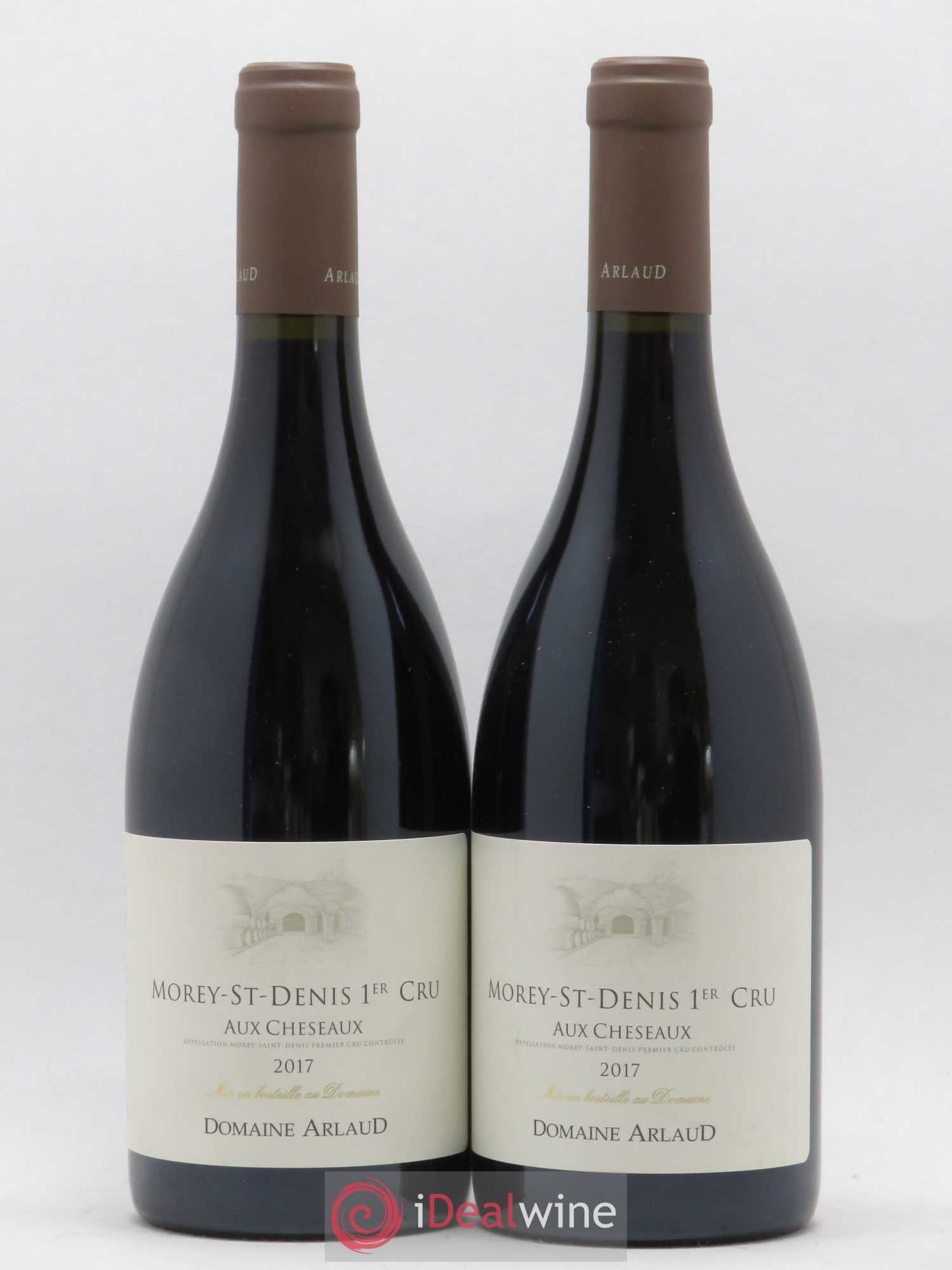 Morey-Saint-Denis 1er Cru Aux Chéseaux Arlaud 2017 - Lot de 2 bouteilles - 0