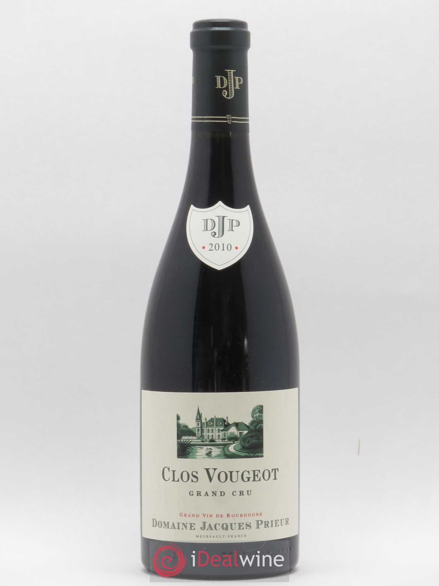 Clos de Vougeot Grand Cru Jacques Prieur (Domaine) 2010 - Lot de 1 bouteille - 0