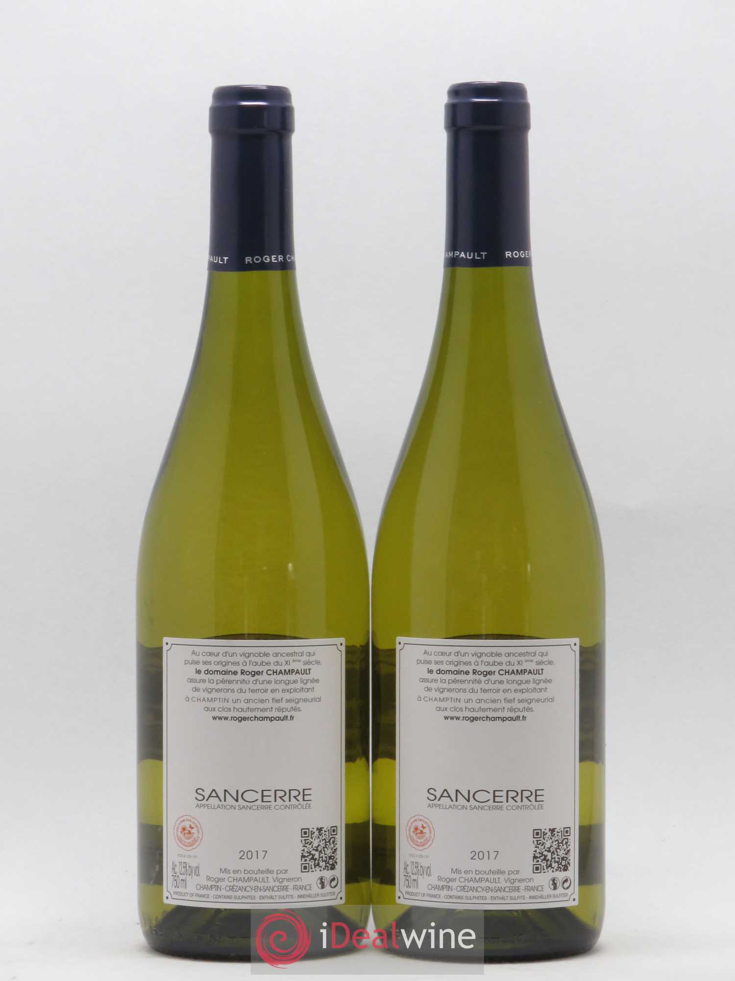 Sancerre Les Pierris Champault 2017 - Posten von 2 Flaschen - 1