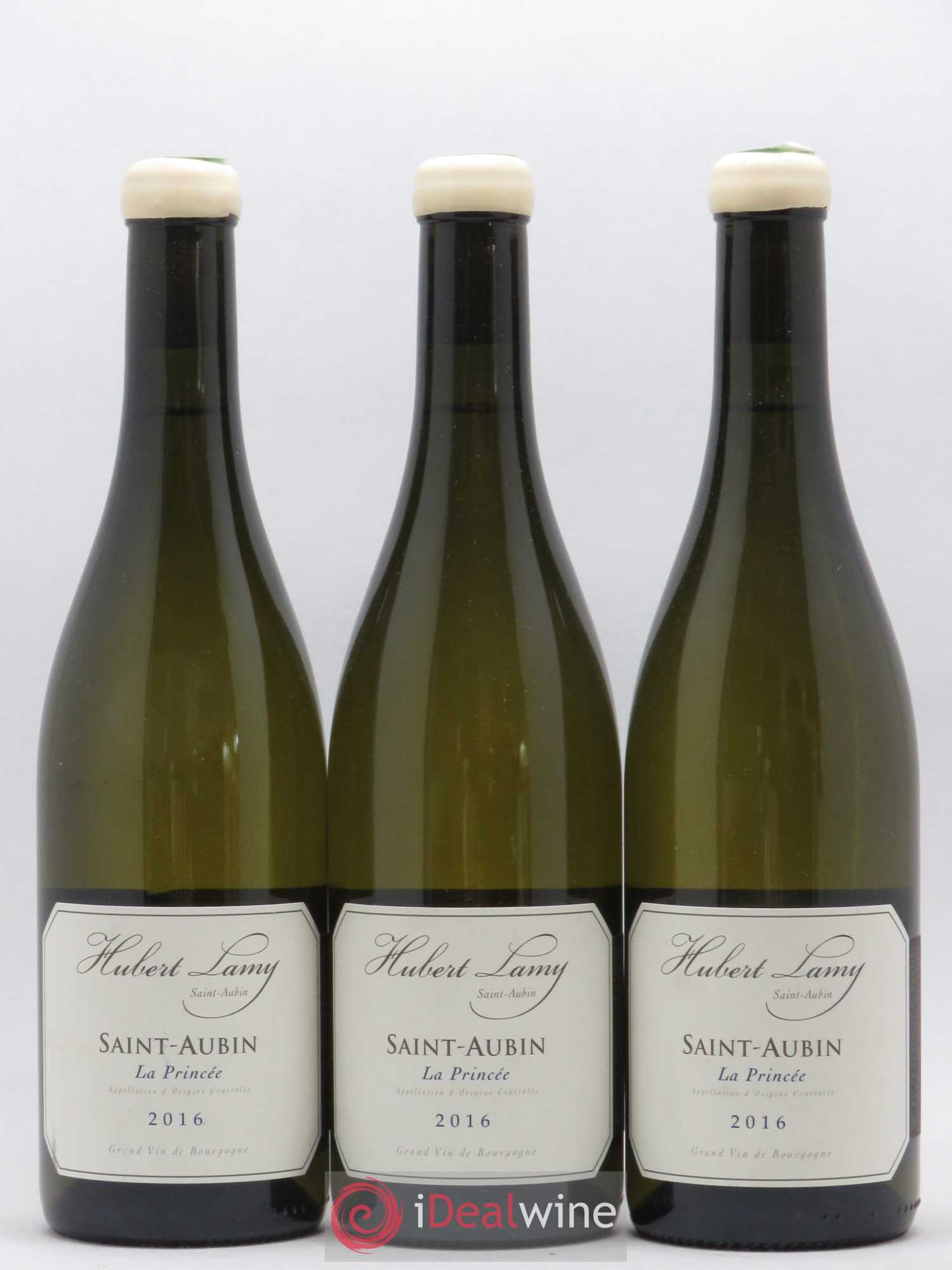 Saint-Aubin La Princée Hubert Lamy 2016 - Lot de 3 bouteilles - 0