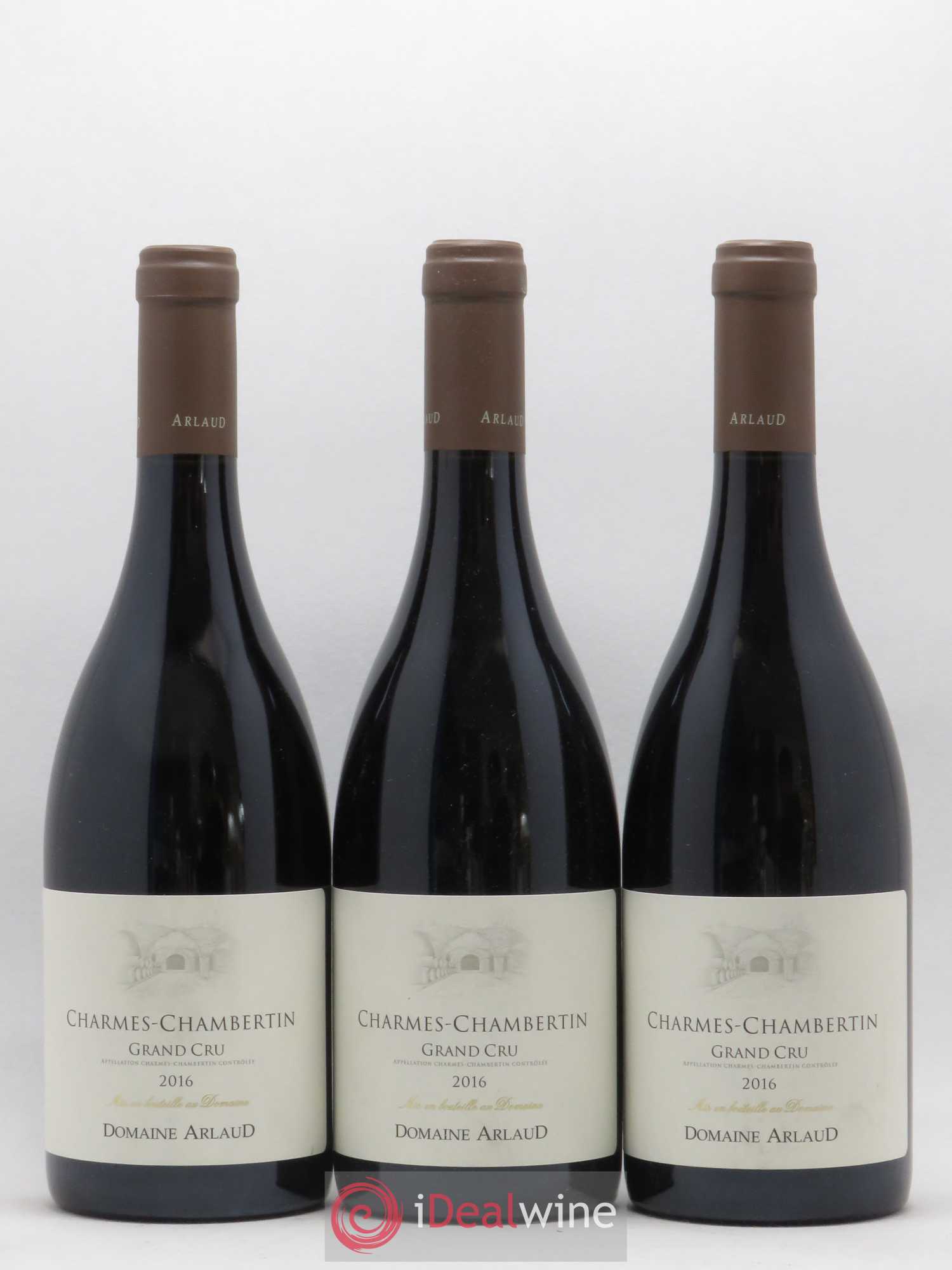 Charmes-Chambertin Grand Cru Arlaud 2016 - Lot de 3 bouteilles - 0