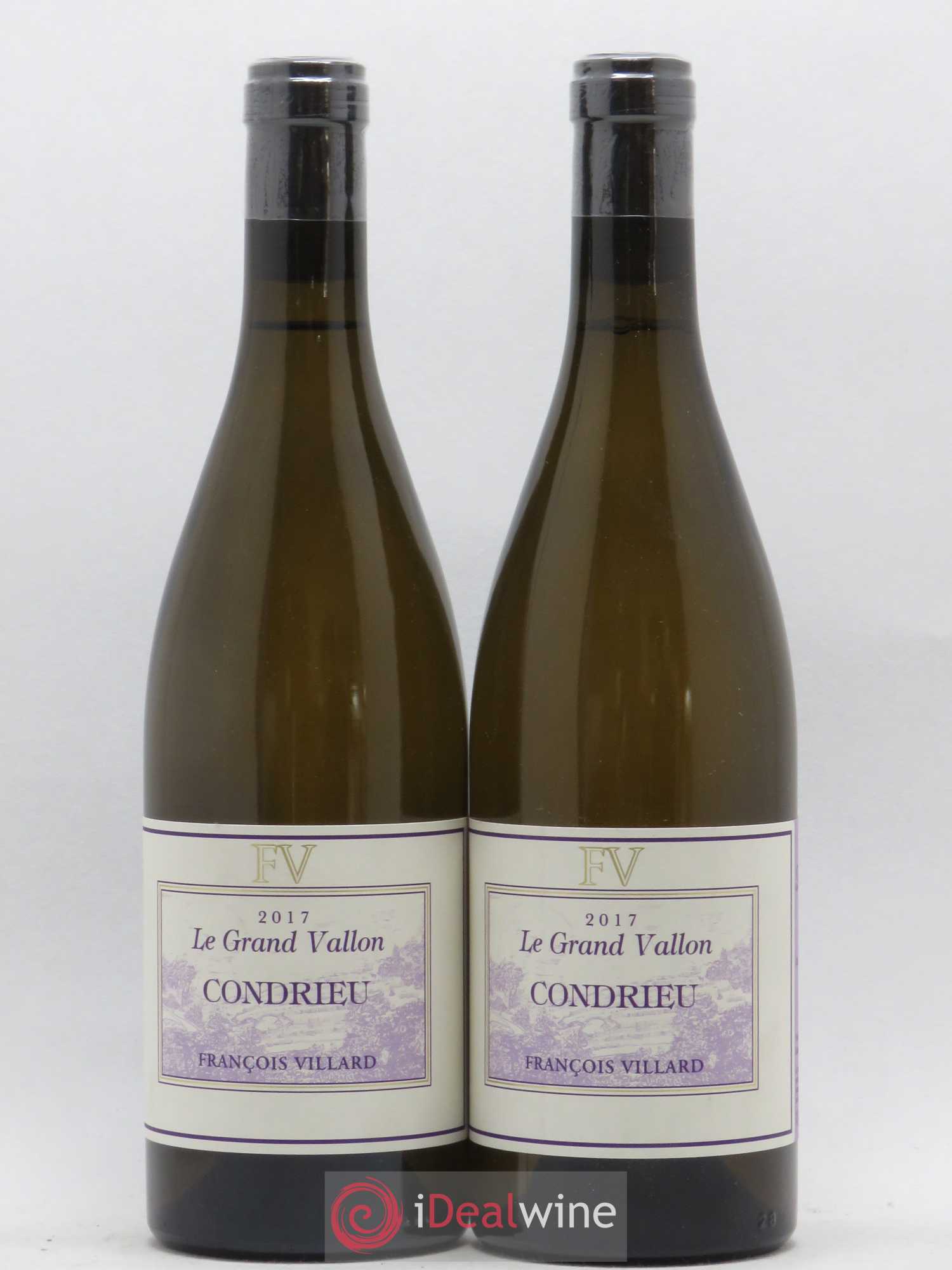 Condrieu Le Grand Vallon François Villard 2017 - Lot de 2 bouteilles - 0