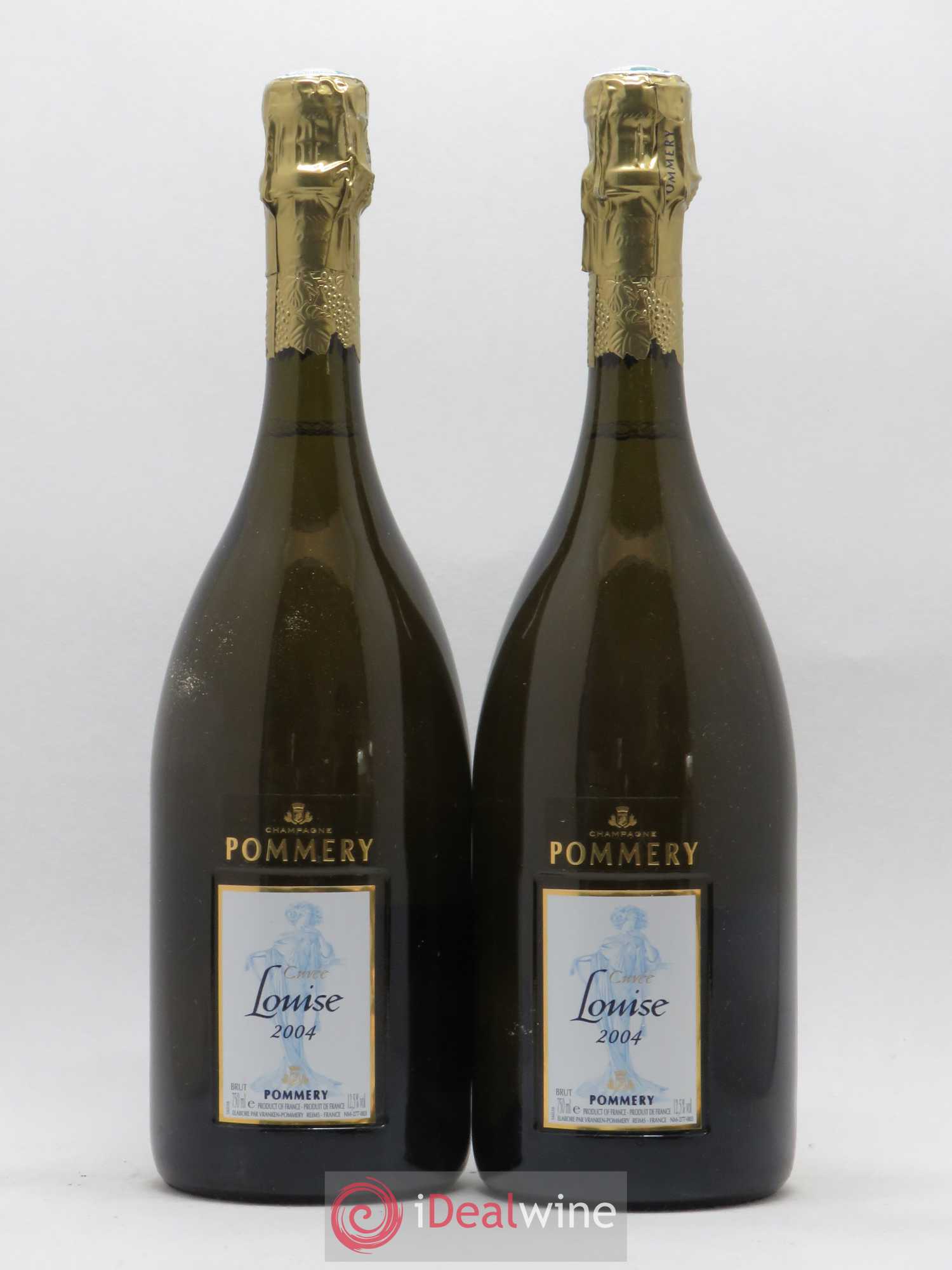 Cuvée Louise Pommery 2004 - Lot de 2 bouteilles - 0