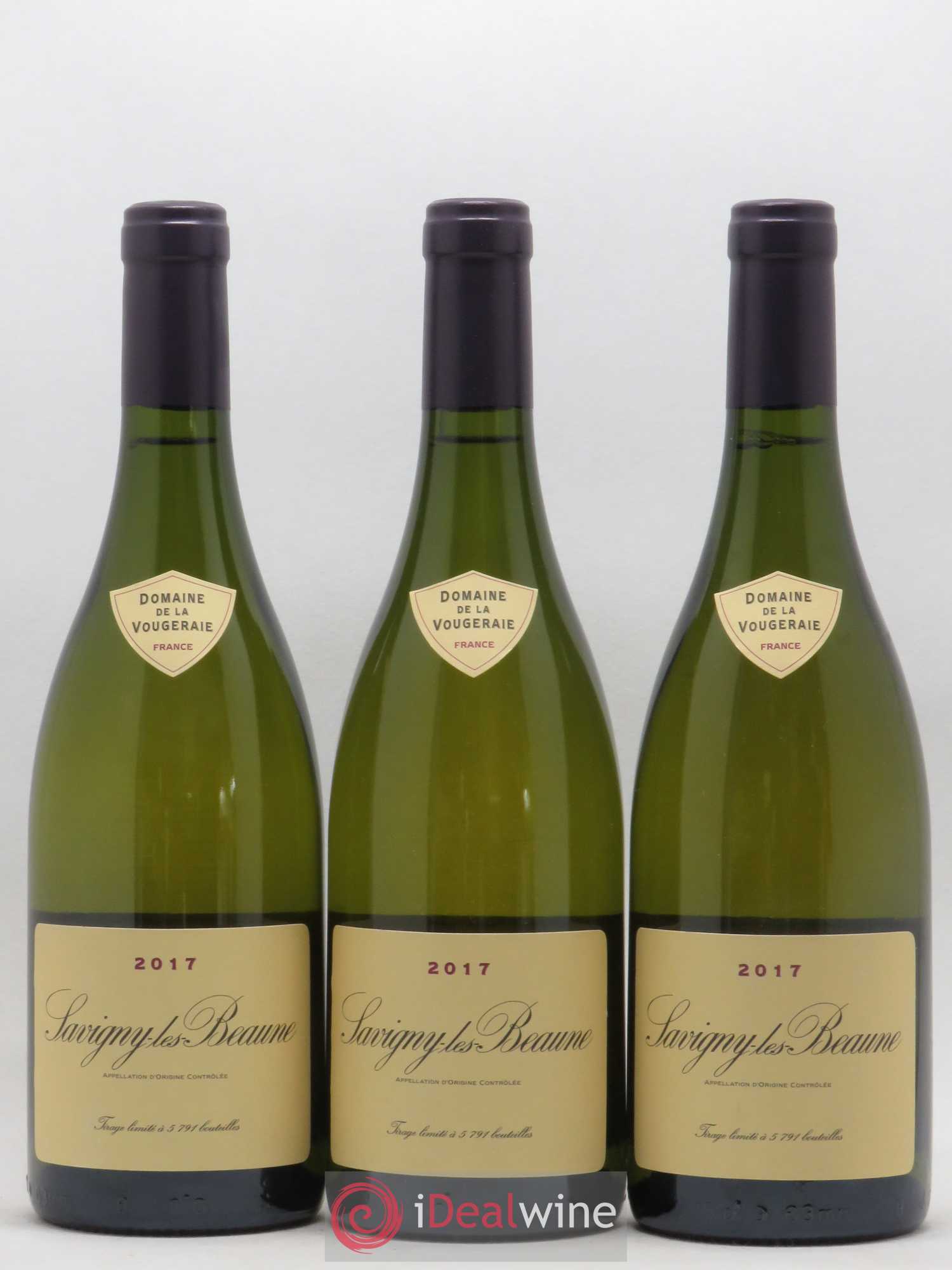 Savigny-lès-Beaune La Vougeraie 2017 - Lot de 3 bouteilles - 0