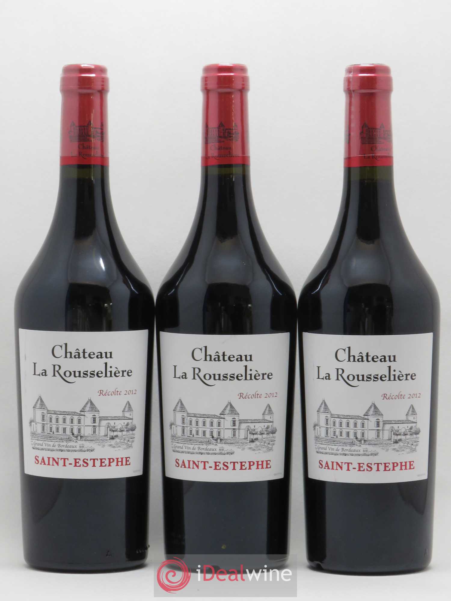 Saint-Estèphe Chateau La Rousseliere 2012 - Posten von 6 Flaschen - 1