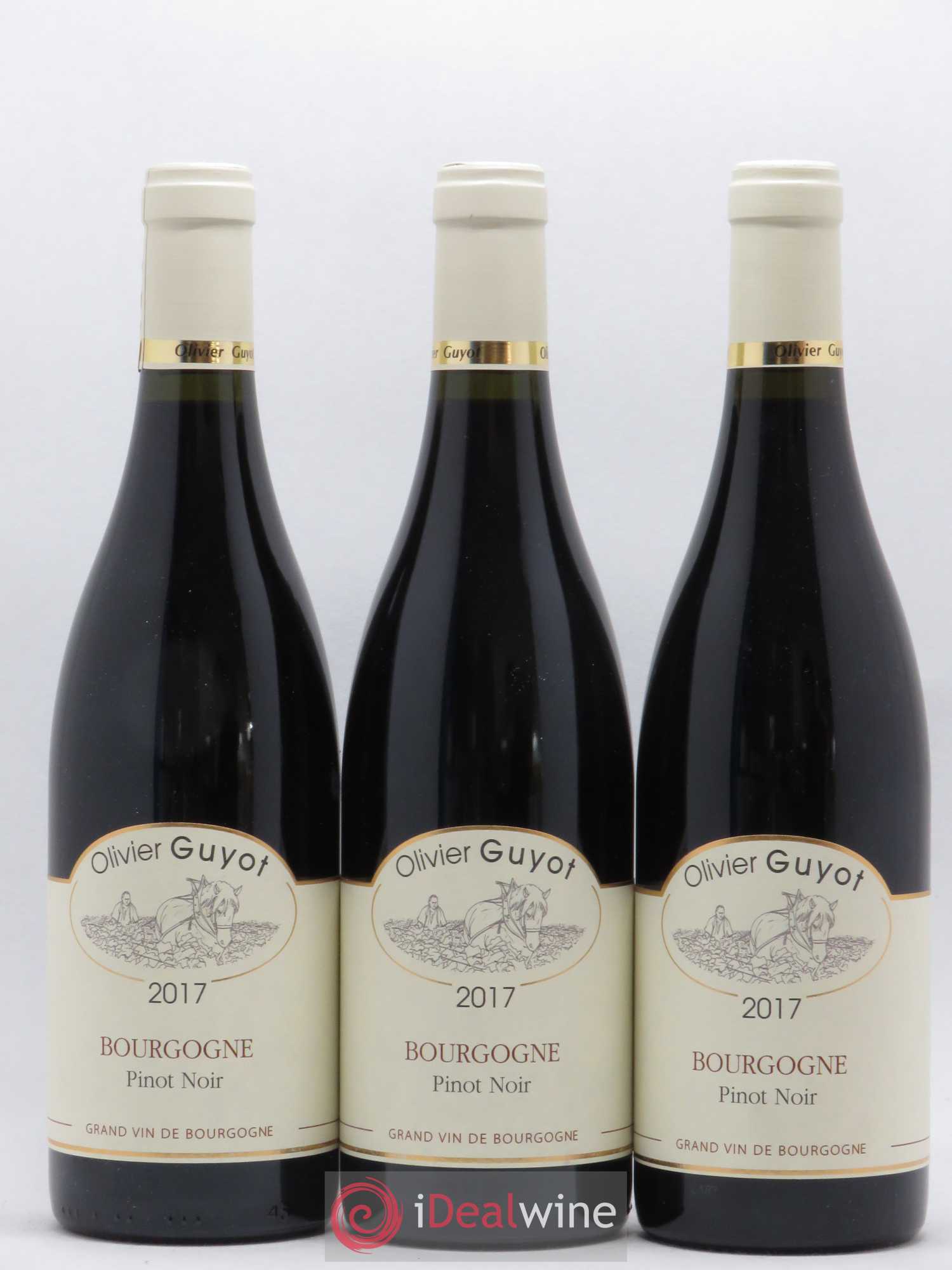 Bourgogne Olivier Guyot (Domaine de) 2017 - Lot de 3 bouteilles - 0