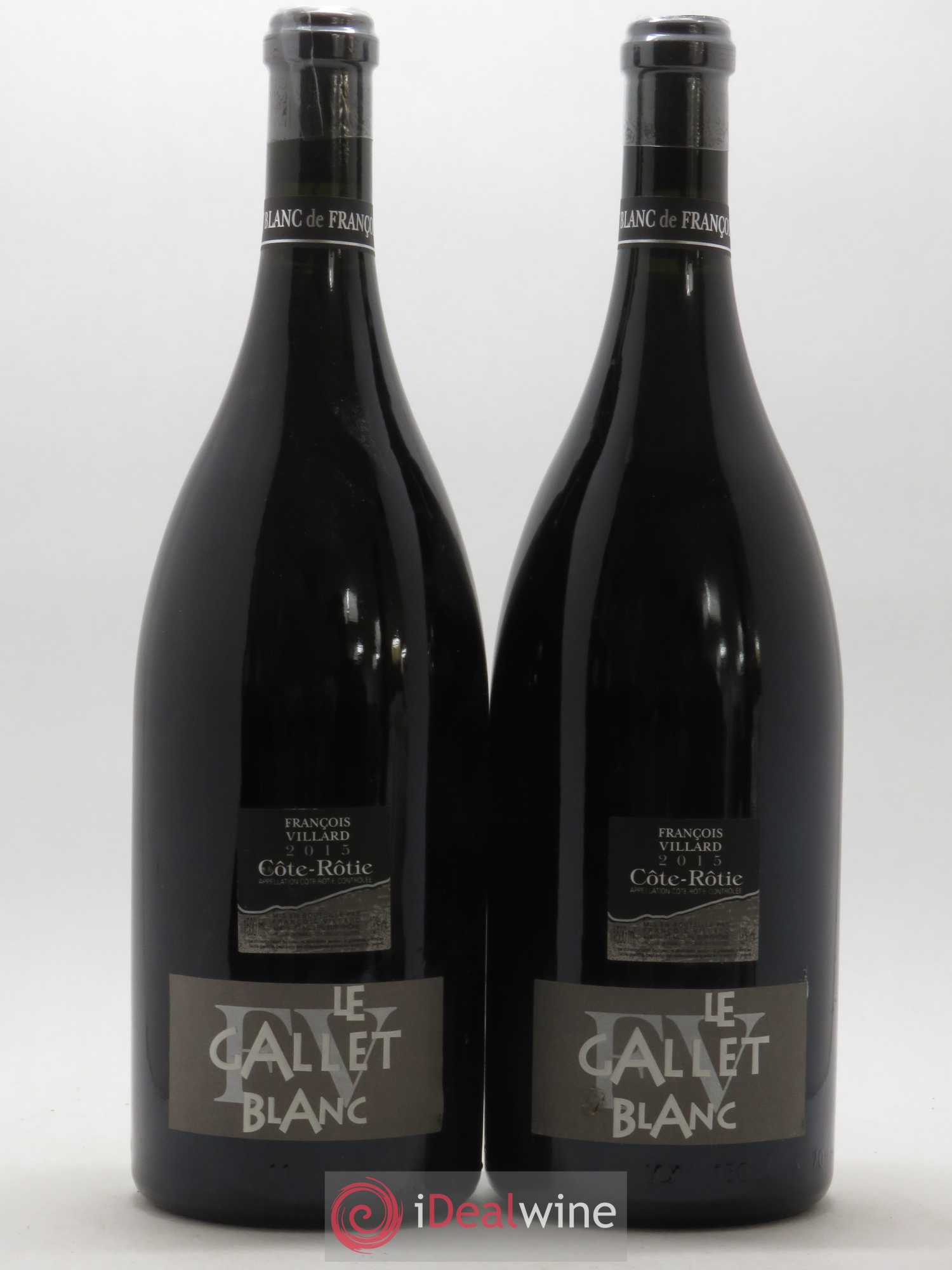 Côte-Rôtie Le Gallet Blanc François Villard 2015 - Lot de 2 magnums - 0