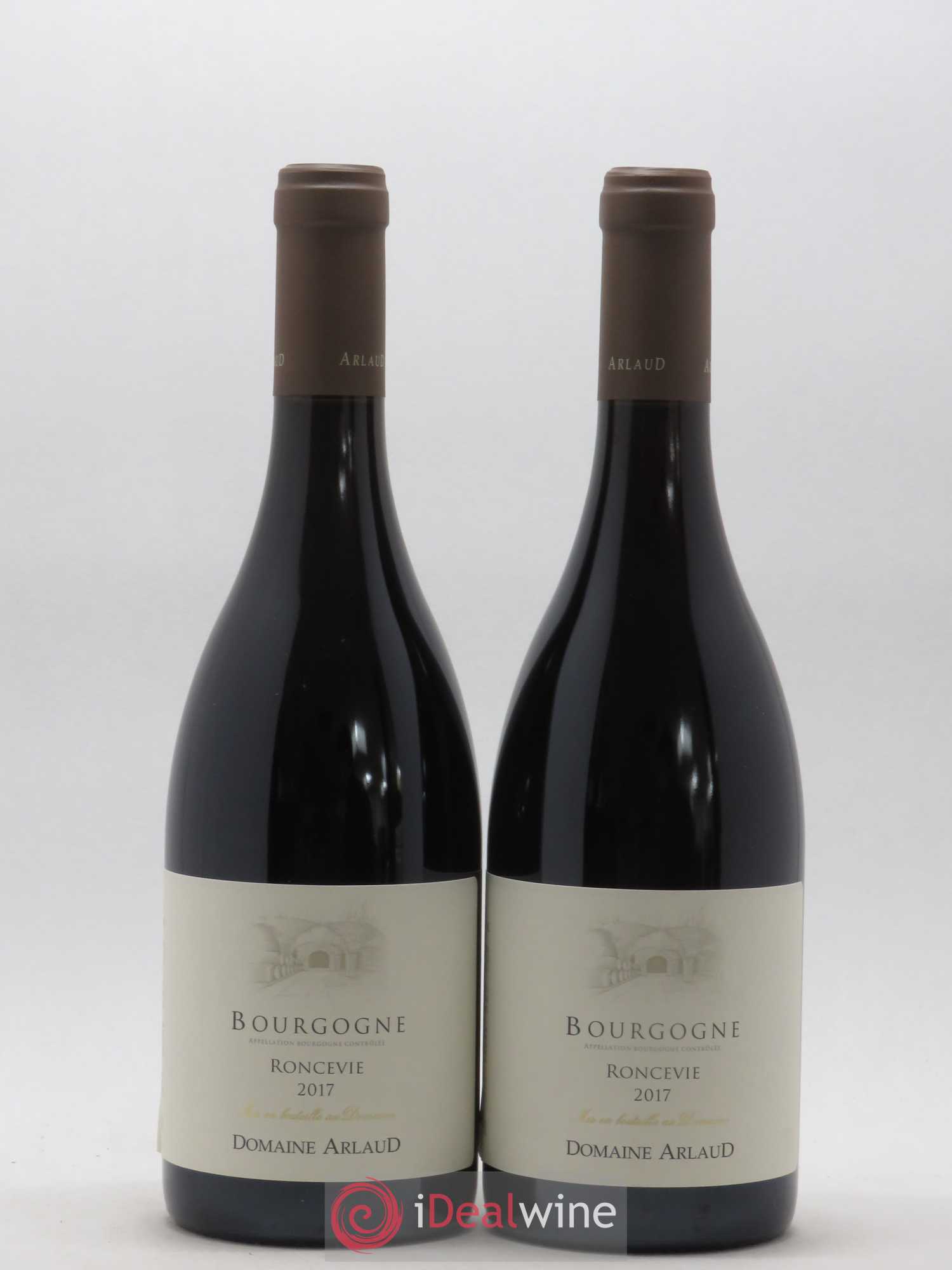 Bourgogne Roncevie Arlaud 2017 - Lot de 2 bouteilles - 0