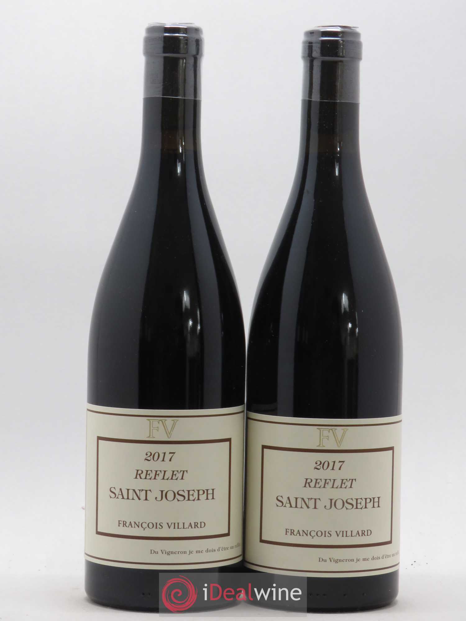Saint-Joseph Reflet François Villard 2017 - Lot de 2 bouteilles - 0