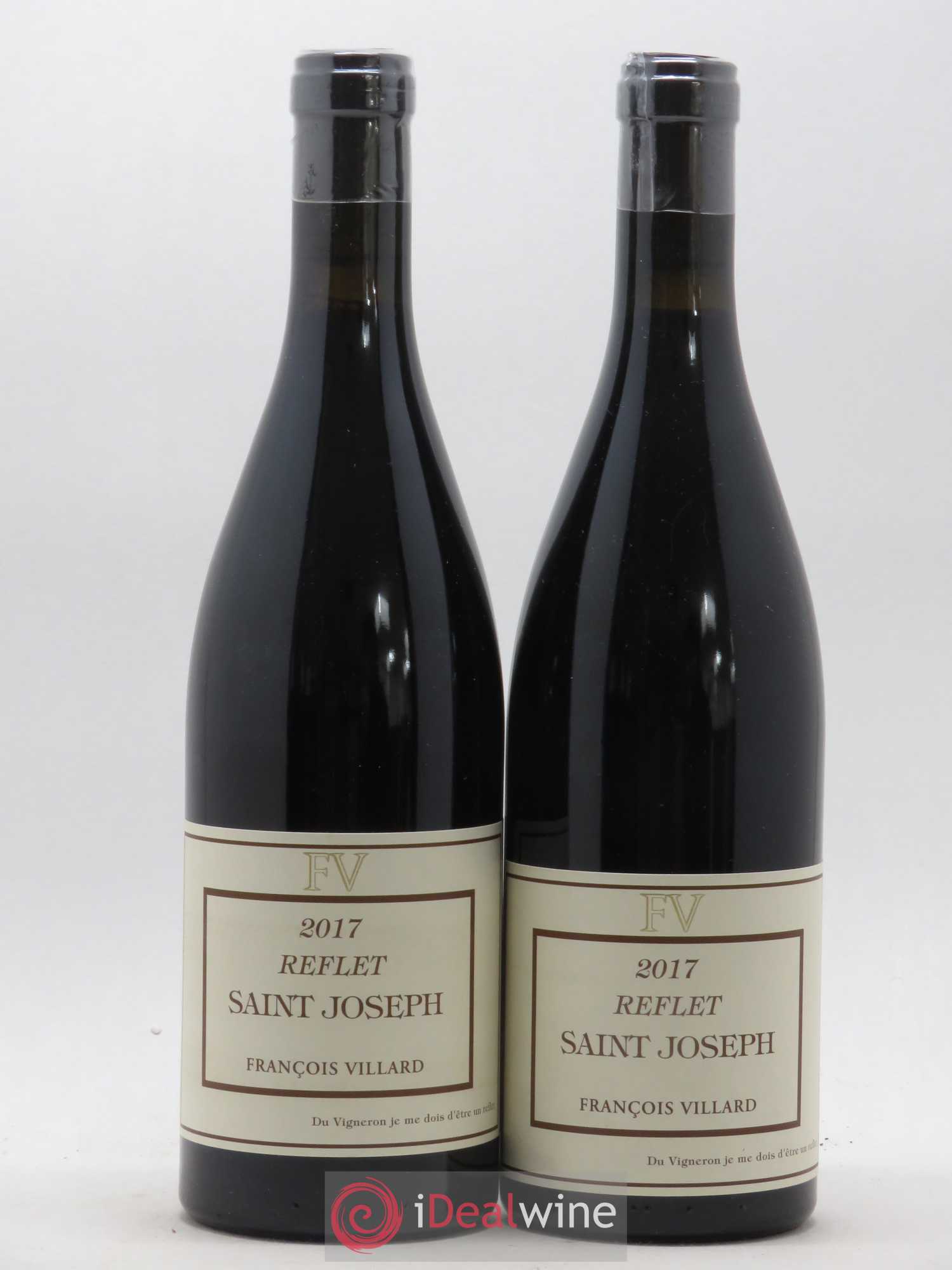 Saint-Joseph Reflet François Villard 2017 - Lot de 2 bouteilles - 0