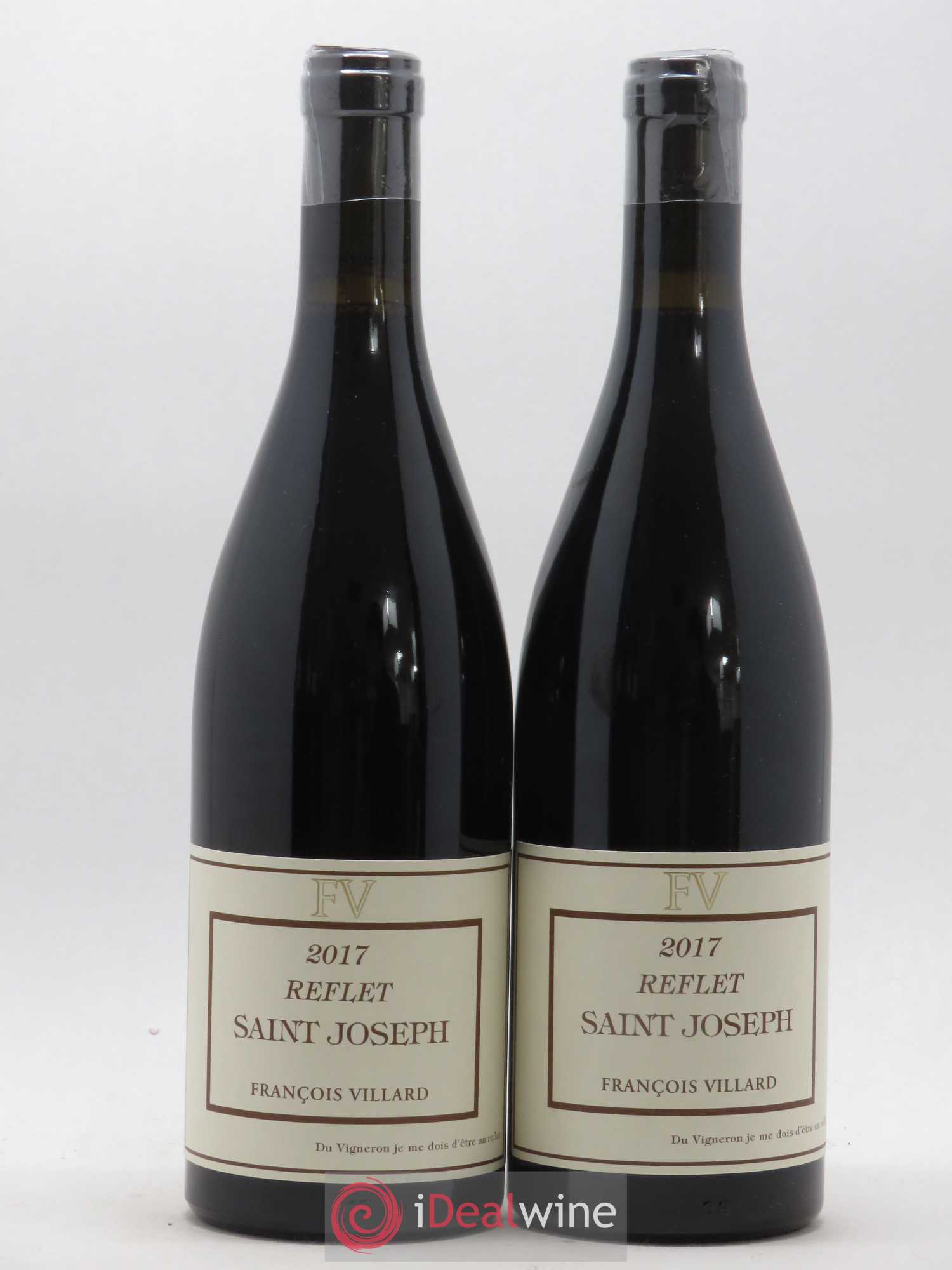 Saint-Joseph Reflet François Villard 2017 - Lot de 2 bouteilles - 0
