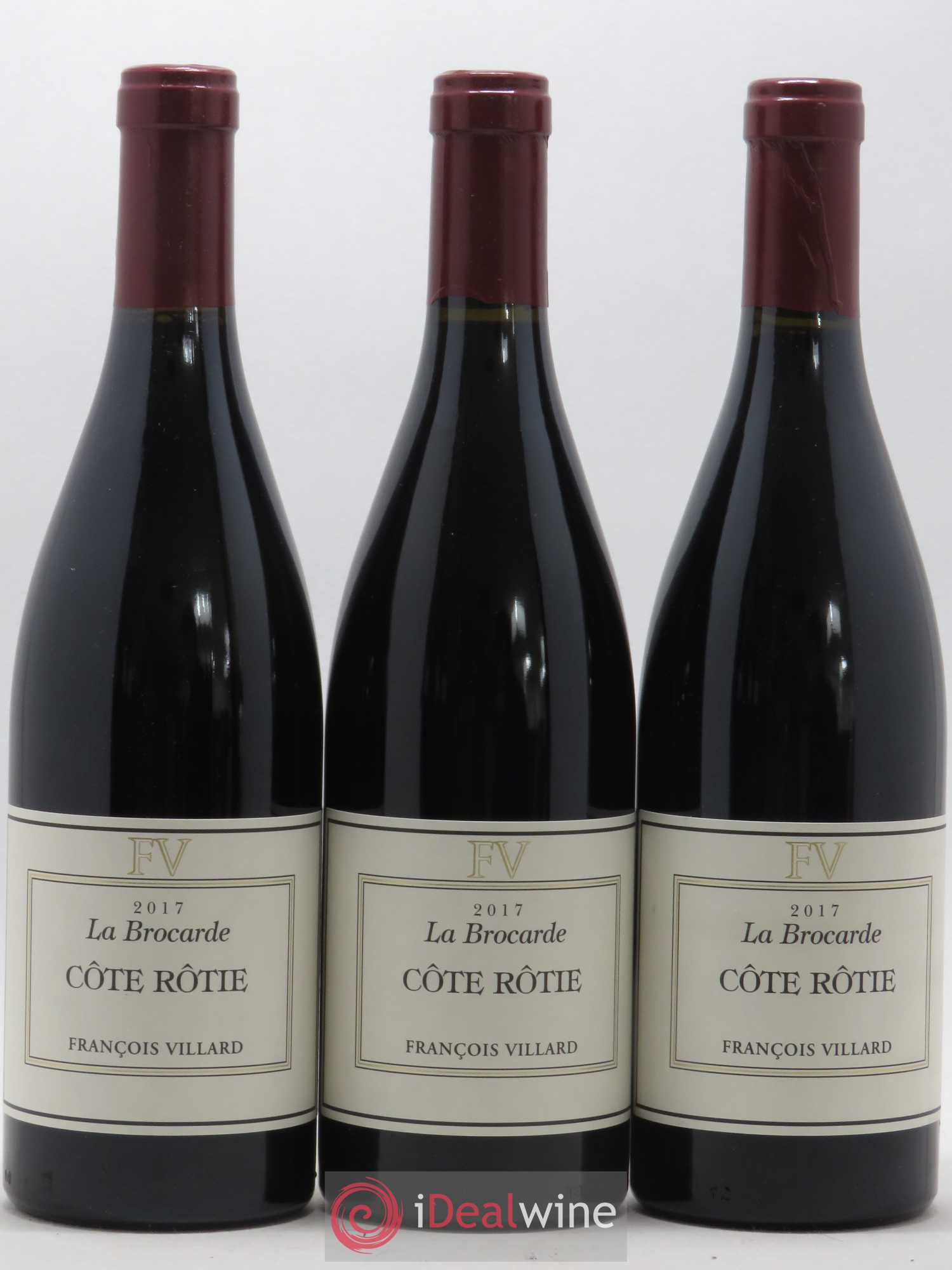 Côte-Rôtie La Brocarde François Villard 2017 - Lot de 3 bouteilles - 0