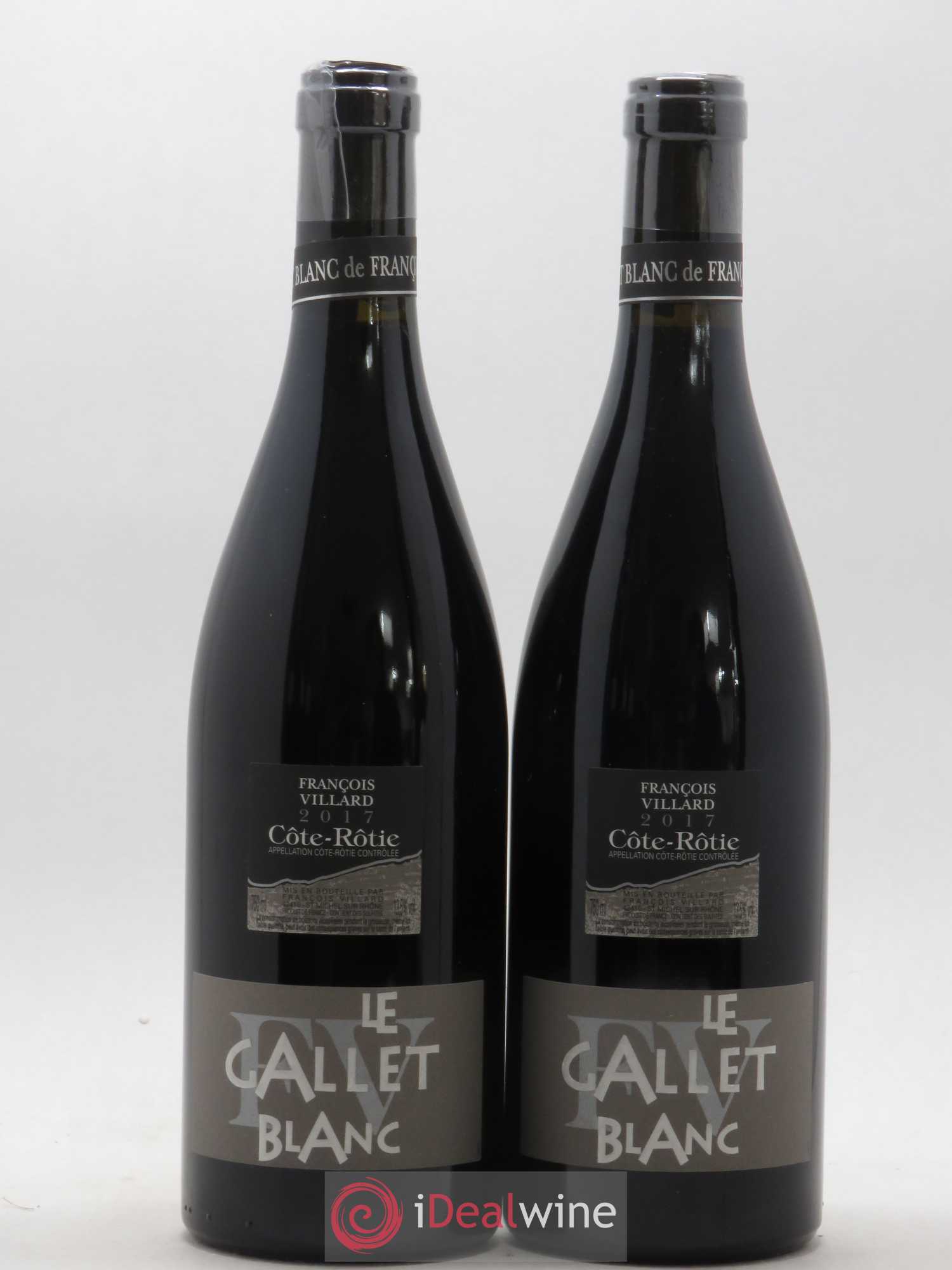 Côte-Rôtie Le Gallet Blanc François Villard 2017 - Lot de 2 bouteilles - 0