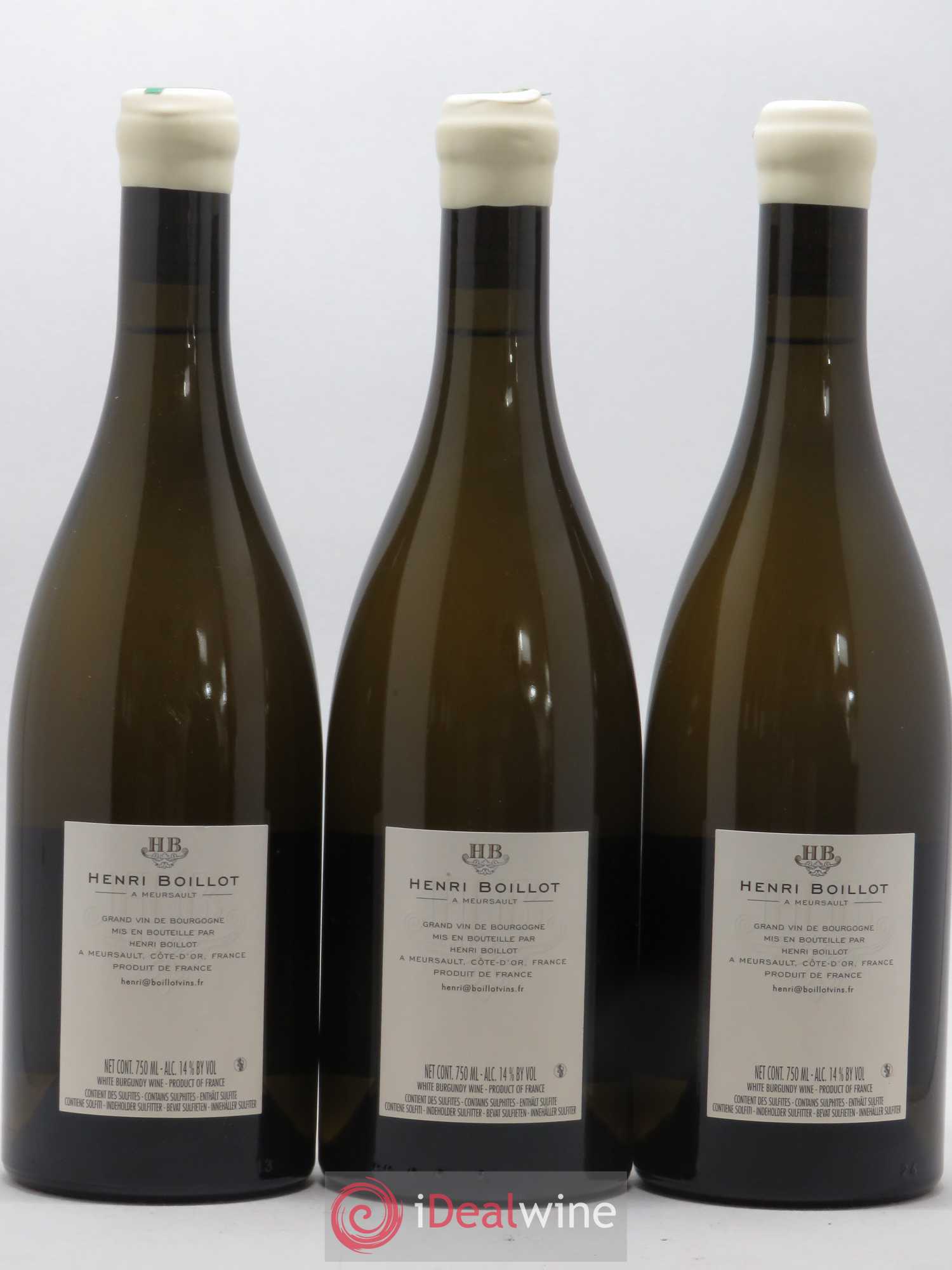 Corton-Charlemagne Grand Cru Henri Boillot (Domaine) 2017 - Lot de 3 bouteilles - 1