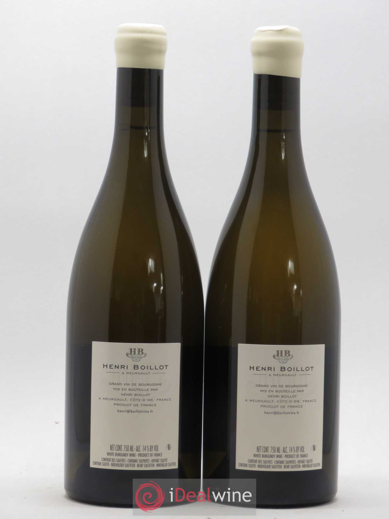 Corton-Charlemagne Grand Cru Henri Boillot (Domaine) 2017 - Lot de 2 bouteilles - 1
