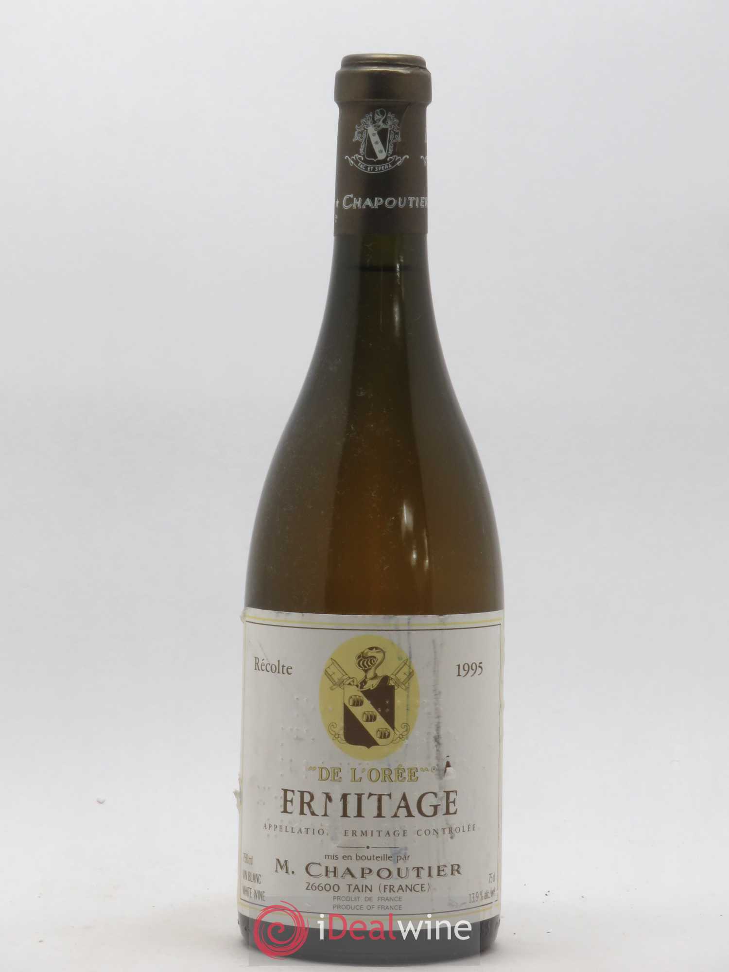 Hermitage Ermitage de l'Orée Chapoutier 1995 - Lot de 1 bouteille - 0