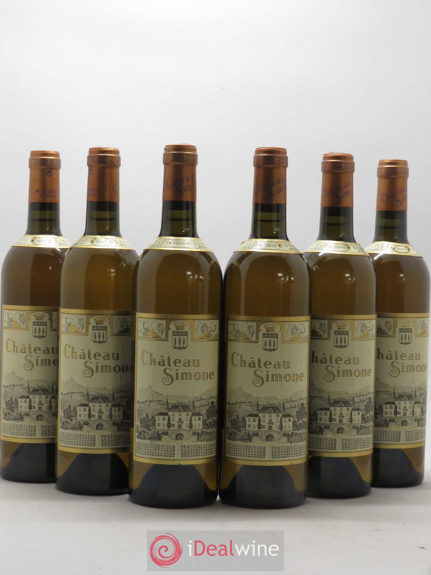 Palette Château Simone Famille Rougier 2016 - Lot de 6 bouteilles - 0