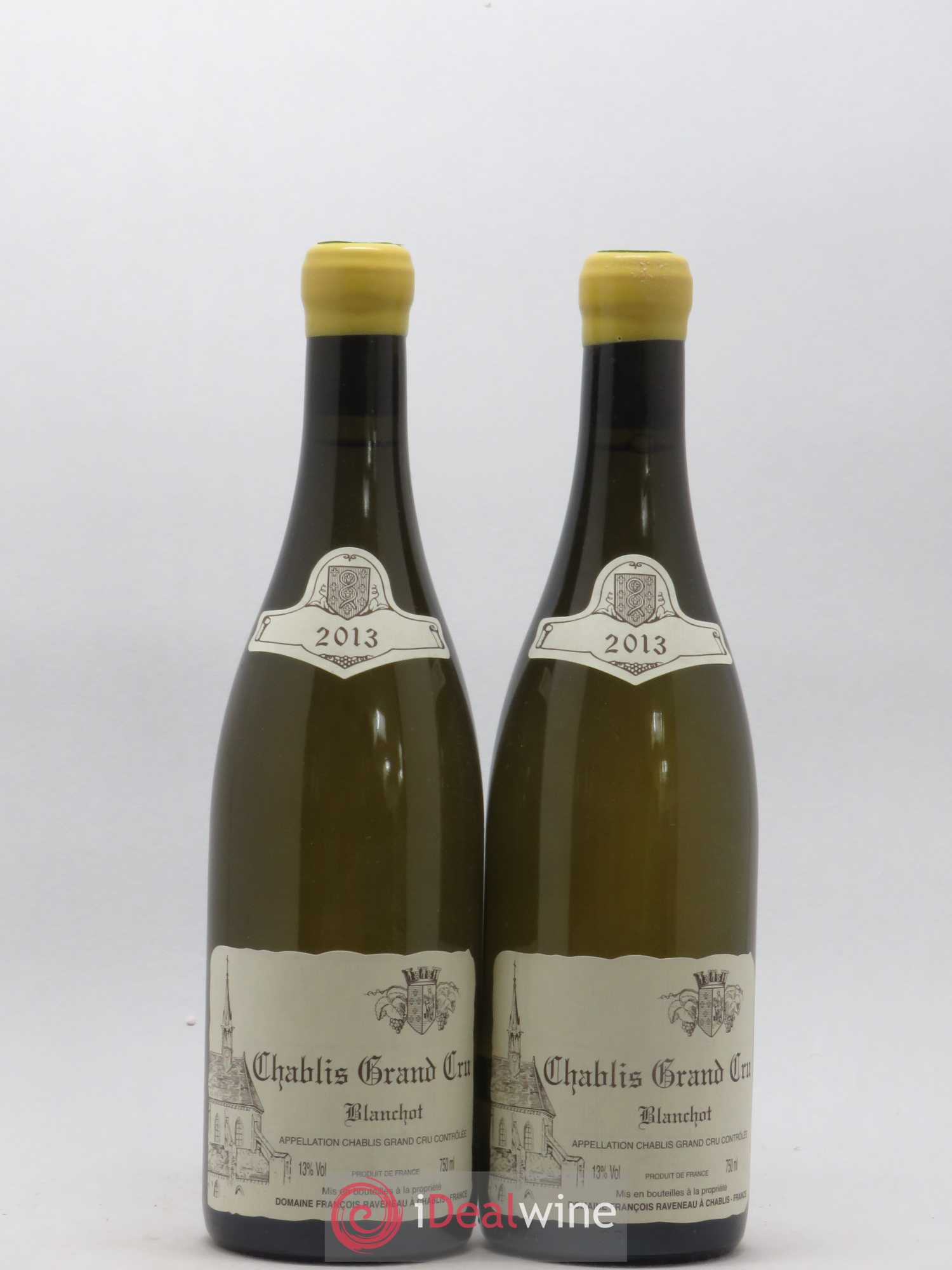 Chablis Grand Cru Blanchot Raveneau (Domaine) 2013 - Lot de 2 bouteilles - 0