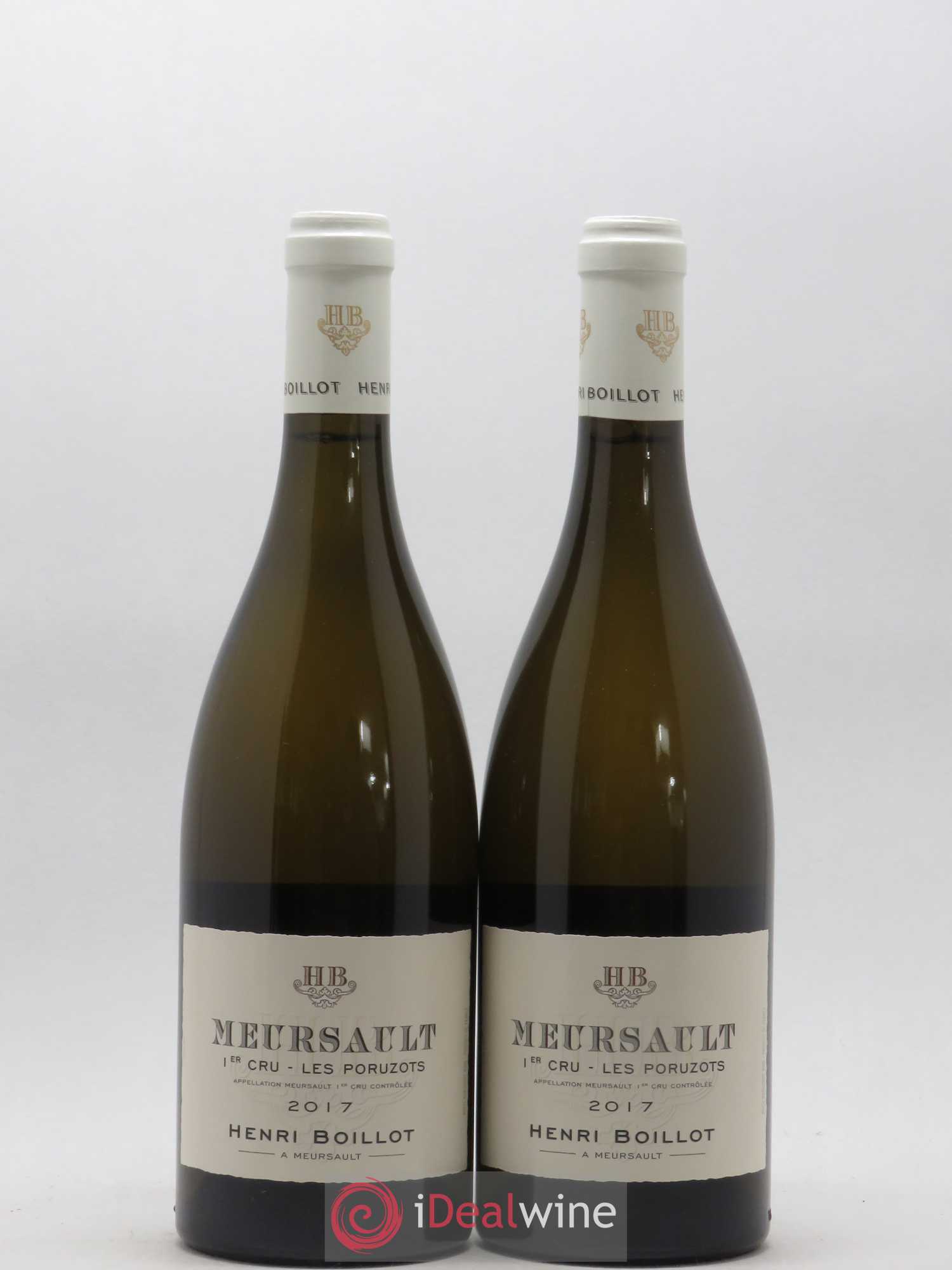 Meursault 1er Cru Poruzots Henri Boillot (Domaine) 2017 - Lot de 2 bouteilles - 0