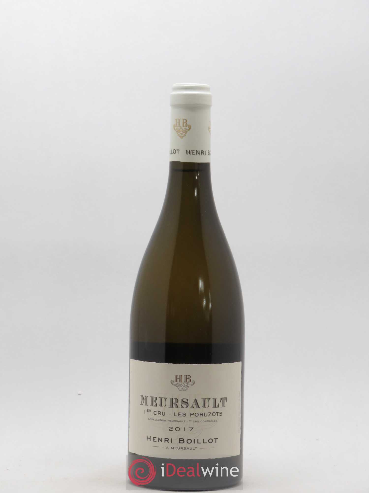 Meursault 1er Cru Poruzots Henri Boillot (Domaine) 2017 - Lot de 1 bouteille - 0