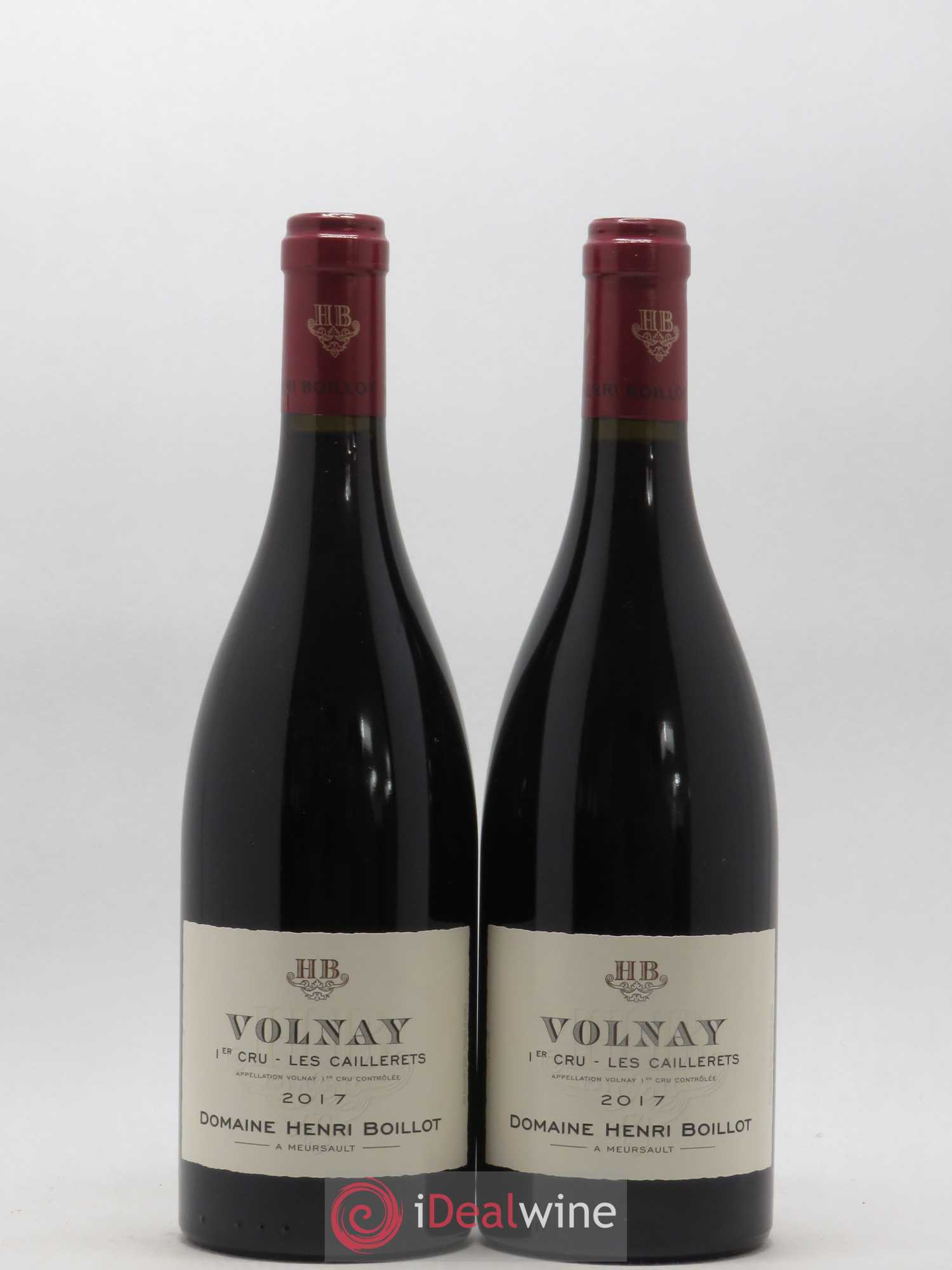 Volnay 1er Cru Les Caillerets Henri Boillot (Domaine) 2017 - Lot de 2 bouteilles - 0