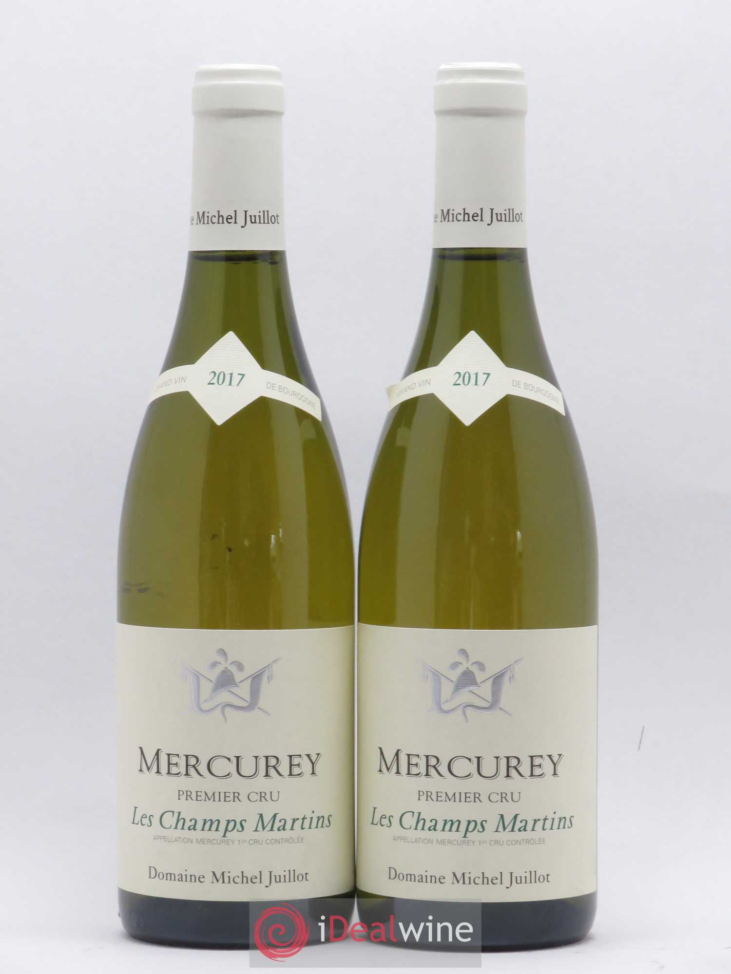 Mercurey 1er Cru Les Champs Martins Michel Juillot (Domaine) 2017 - Lot de 2 bouteilles - 0