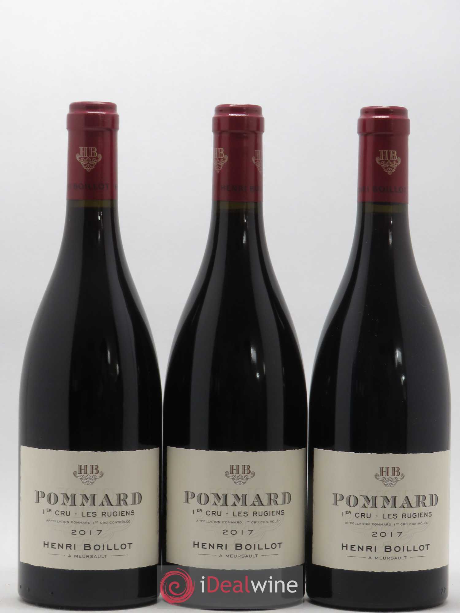 Pommard 1er Cru Les Rugiens Henri Boillot (Domaine) 2017 - Lot de 3 bouteilles - 0