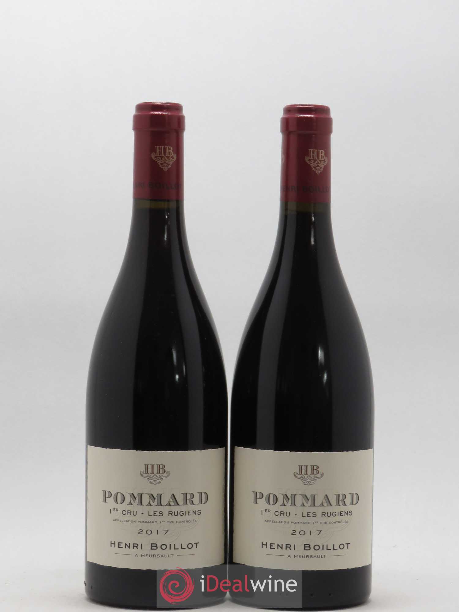 Pommard 1er Cru Les Rugiens Henri Boillot (Domaine) 2017 - Lot de 2 bouteilles - 0
