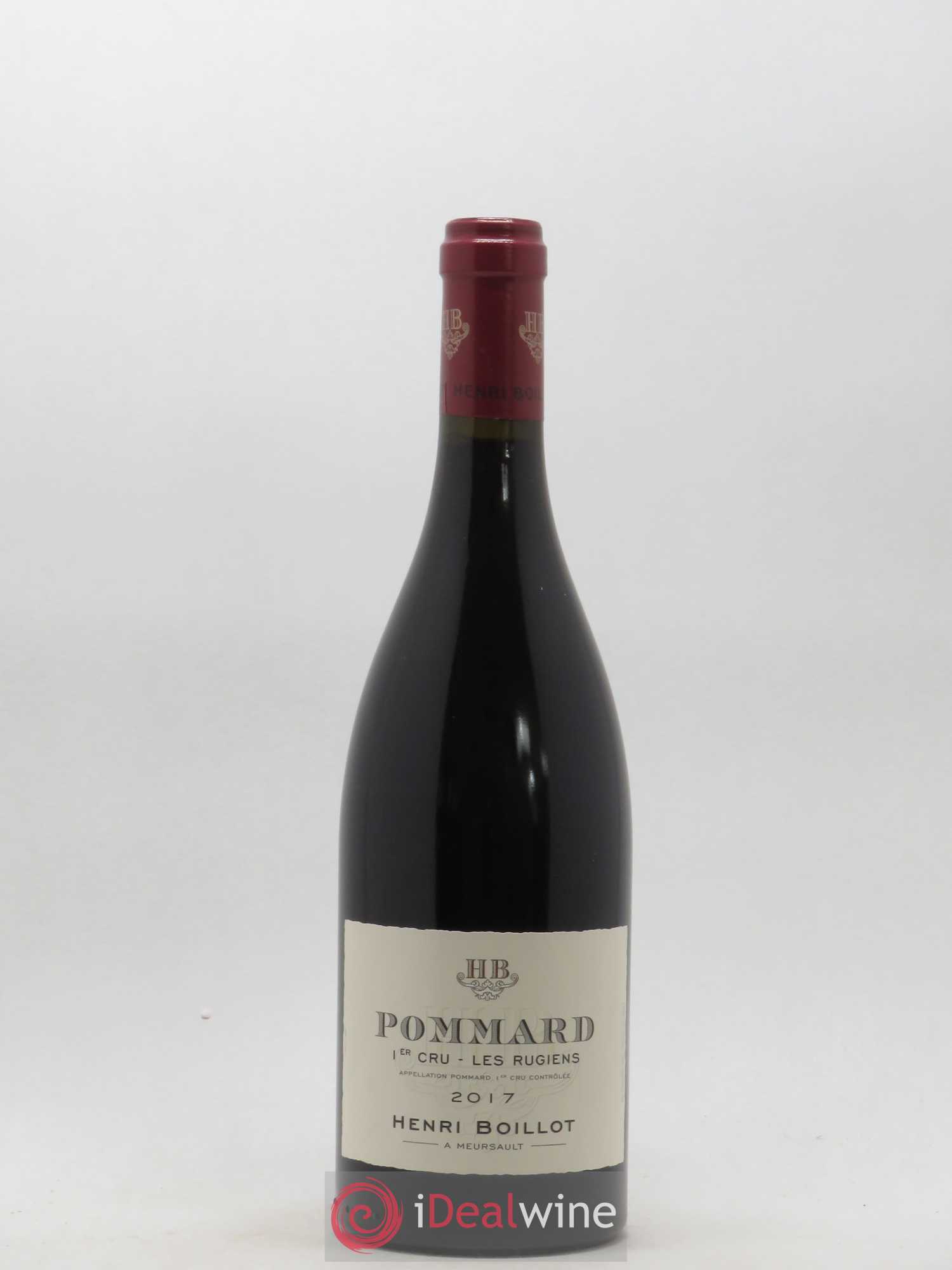 Pommard 1er Cru Les Rugiens Henri Boillot (Domaine) 2017 - Lot de 1 bouteille - 0