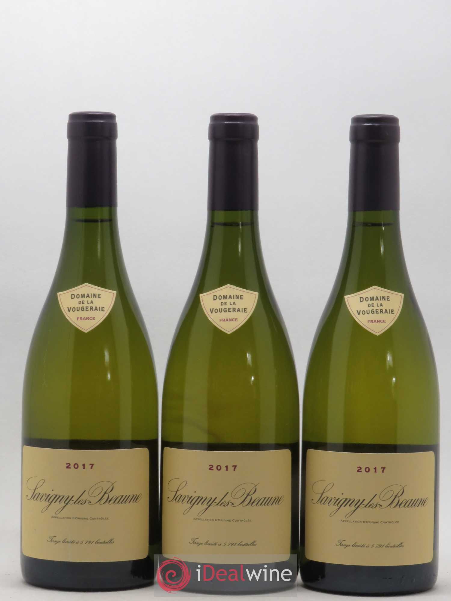 Savigny-lès-Beaune La Vougeraie 2017 - Lot de 3 bouteilles - 0