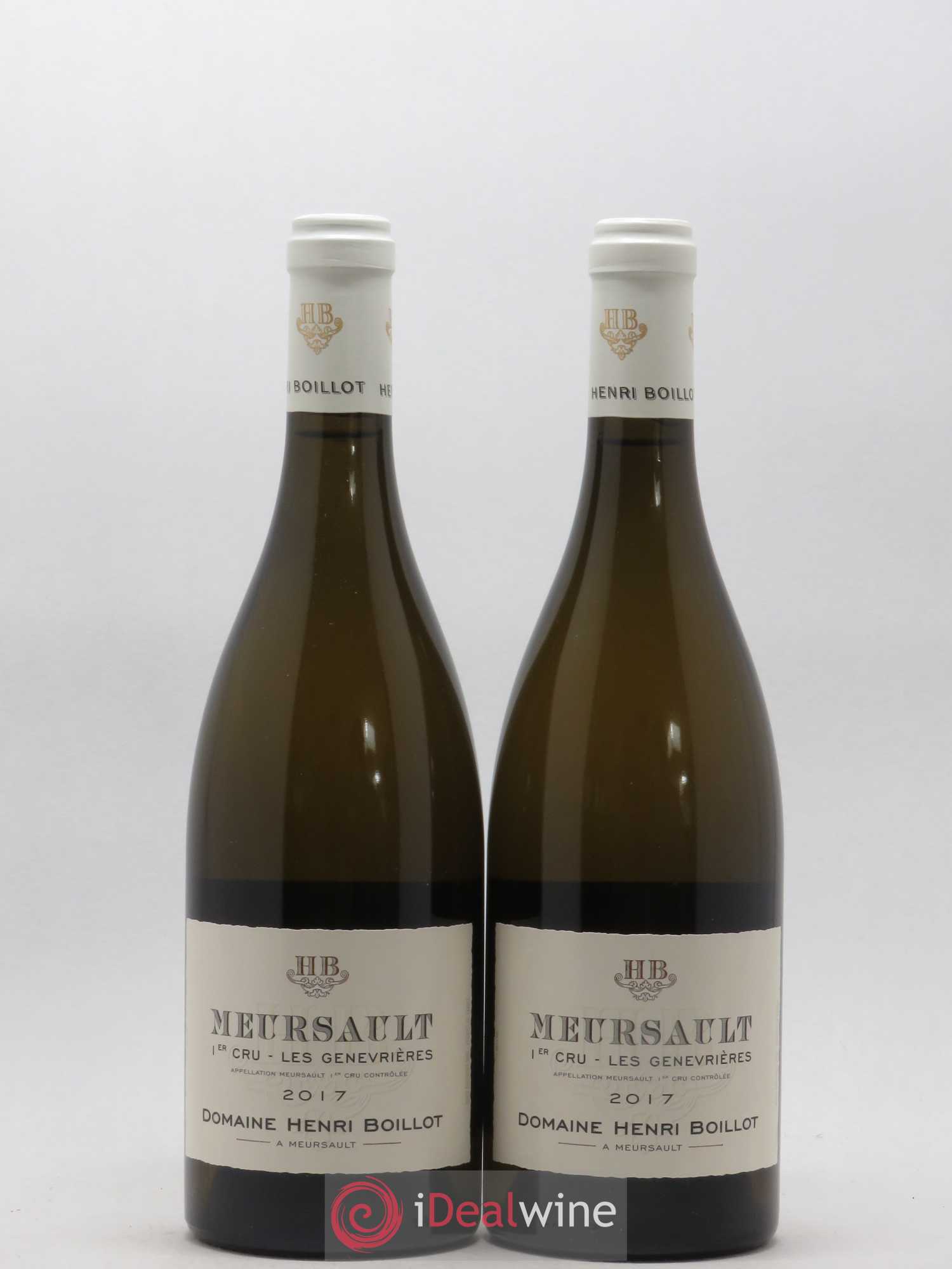 Meursault 1er Cru Les Genevrières Henri Boillot (Domaine) 2017 - Lot de 2 bouteilles - 0