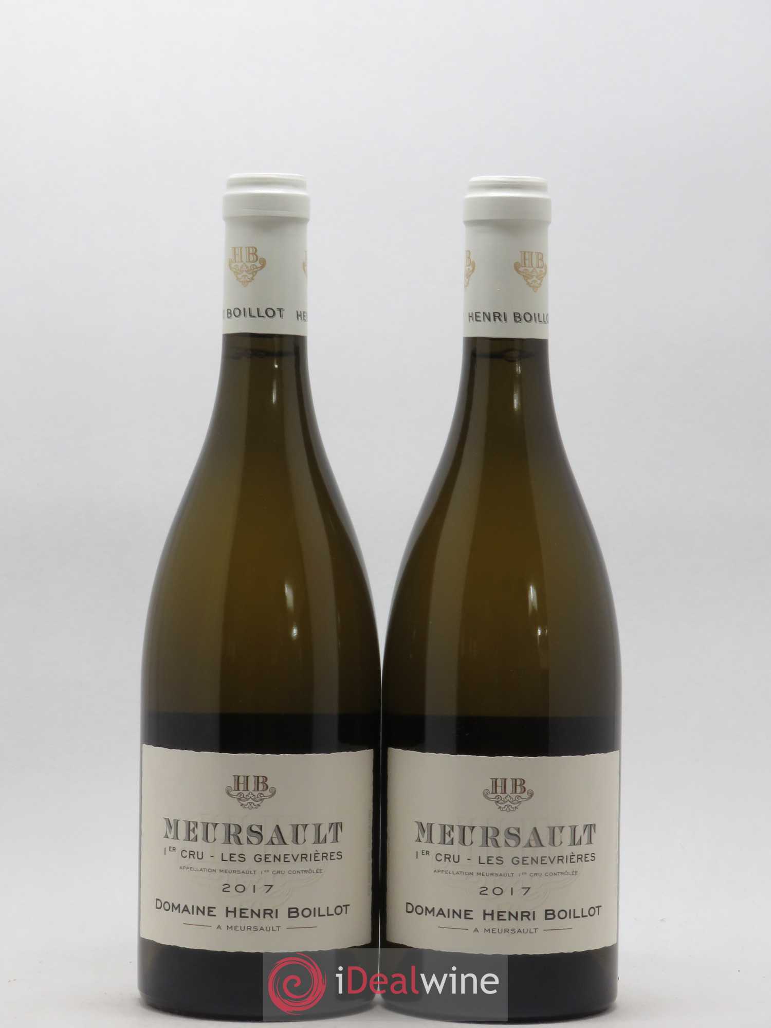Meursault 1er Cru Les Genevrières Henri Boillot (Domaine) 2017 - Lot de 2 bouteilles - 0