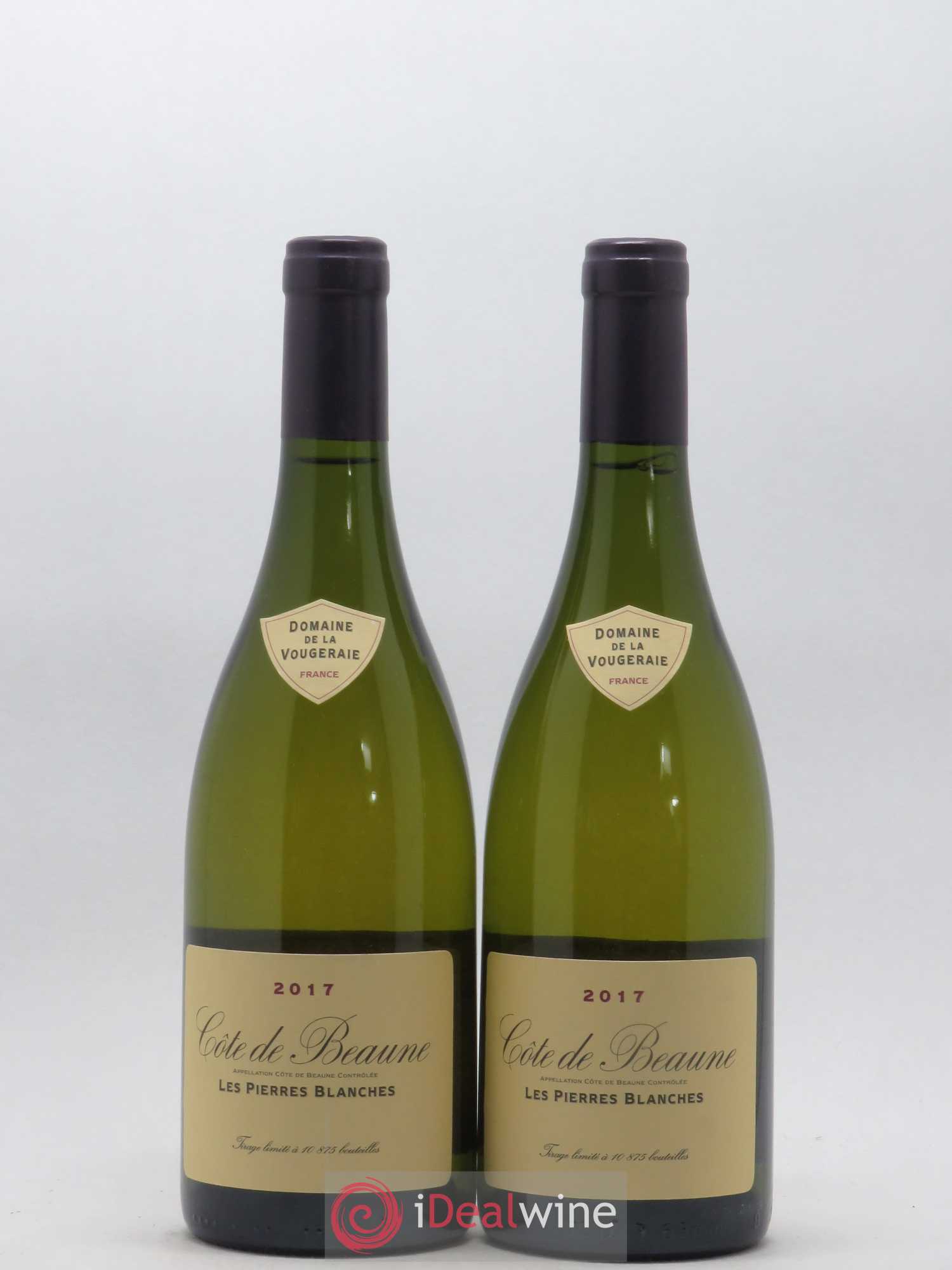 Bourgogne Côte de Beaune Les Pierres Blanches La Vougeraie 2017 - Posten von 2 Flaschen - 0