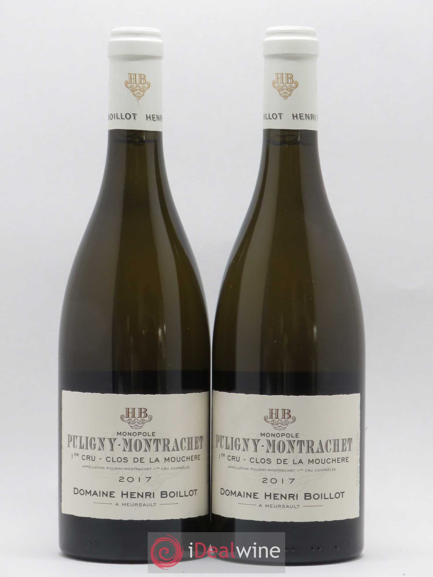 Puligny-Montrachet 1er Cru Clos de la Mouchère Henri Boillot (Domaine) 2017 - Lot de 2 bouteilles - 0