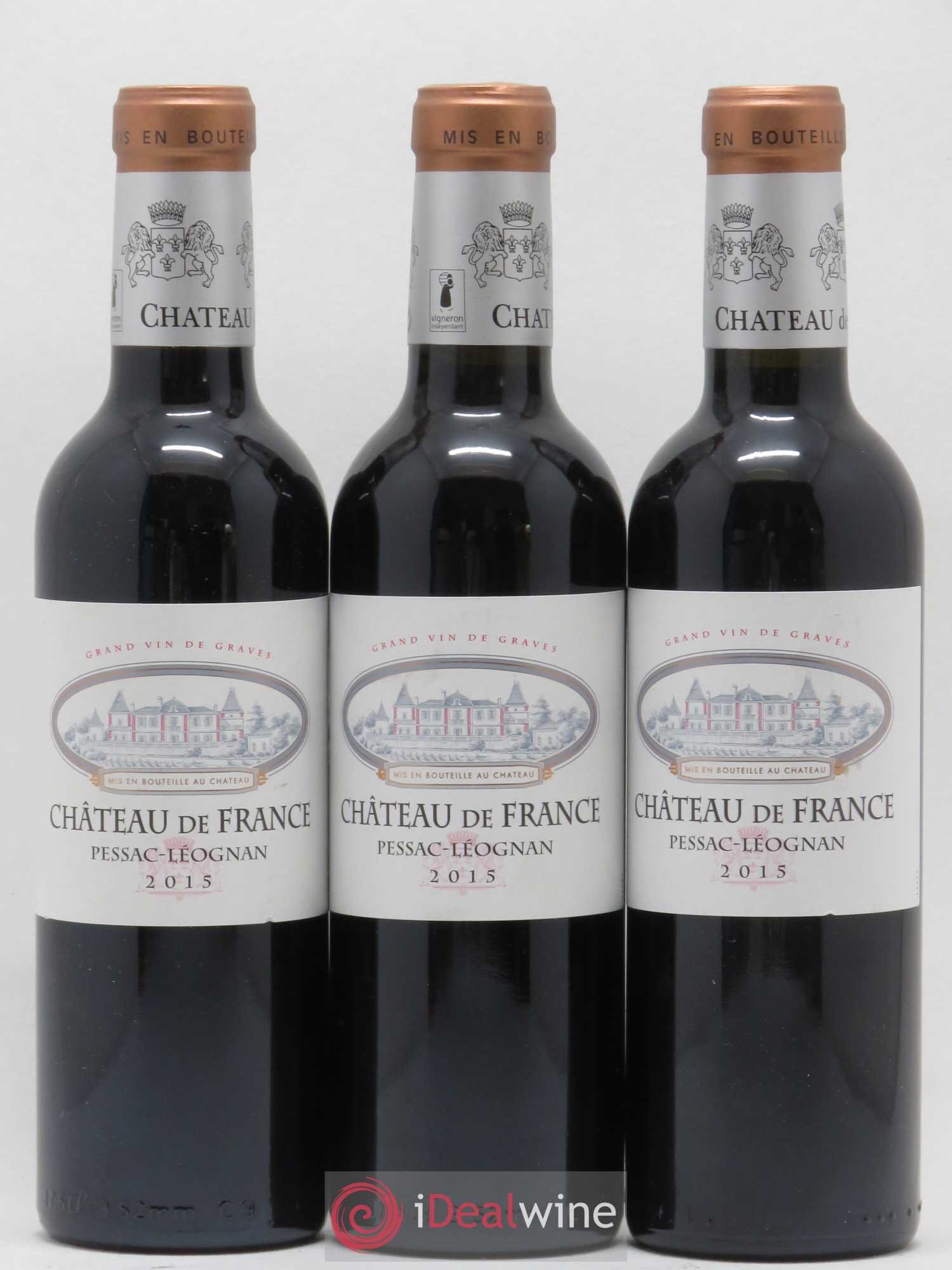 Château de France 2015 - Lot de 12 demi bouteilles - 2