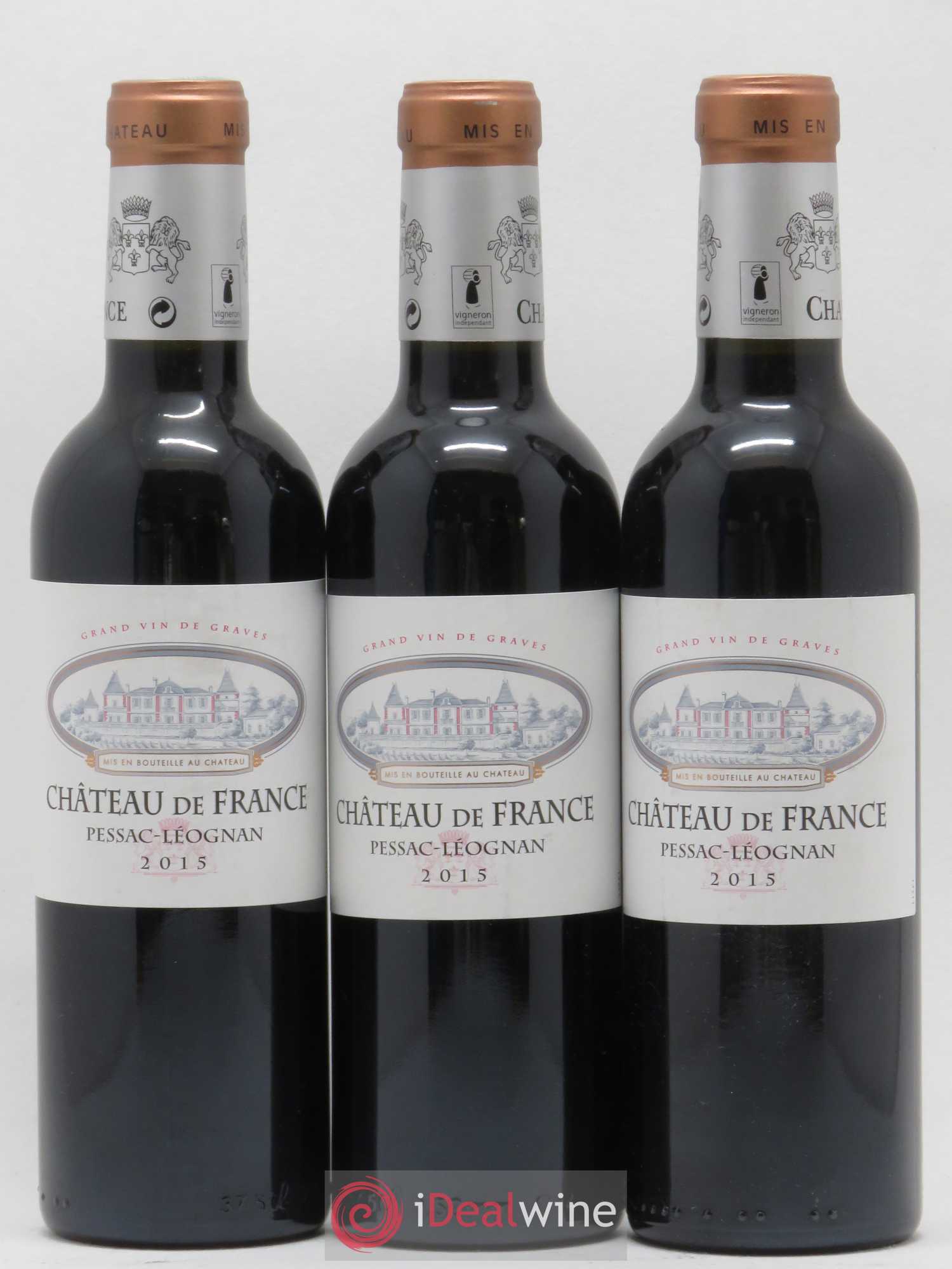 Château de France 2015 - Lot de 12 demi bouteilles - 3
