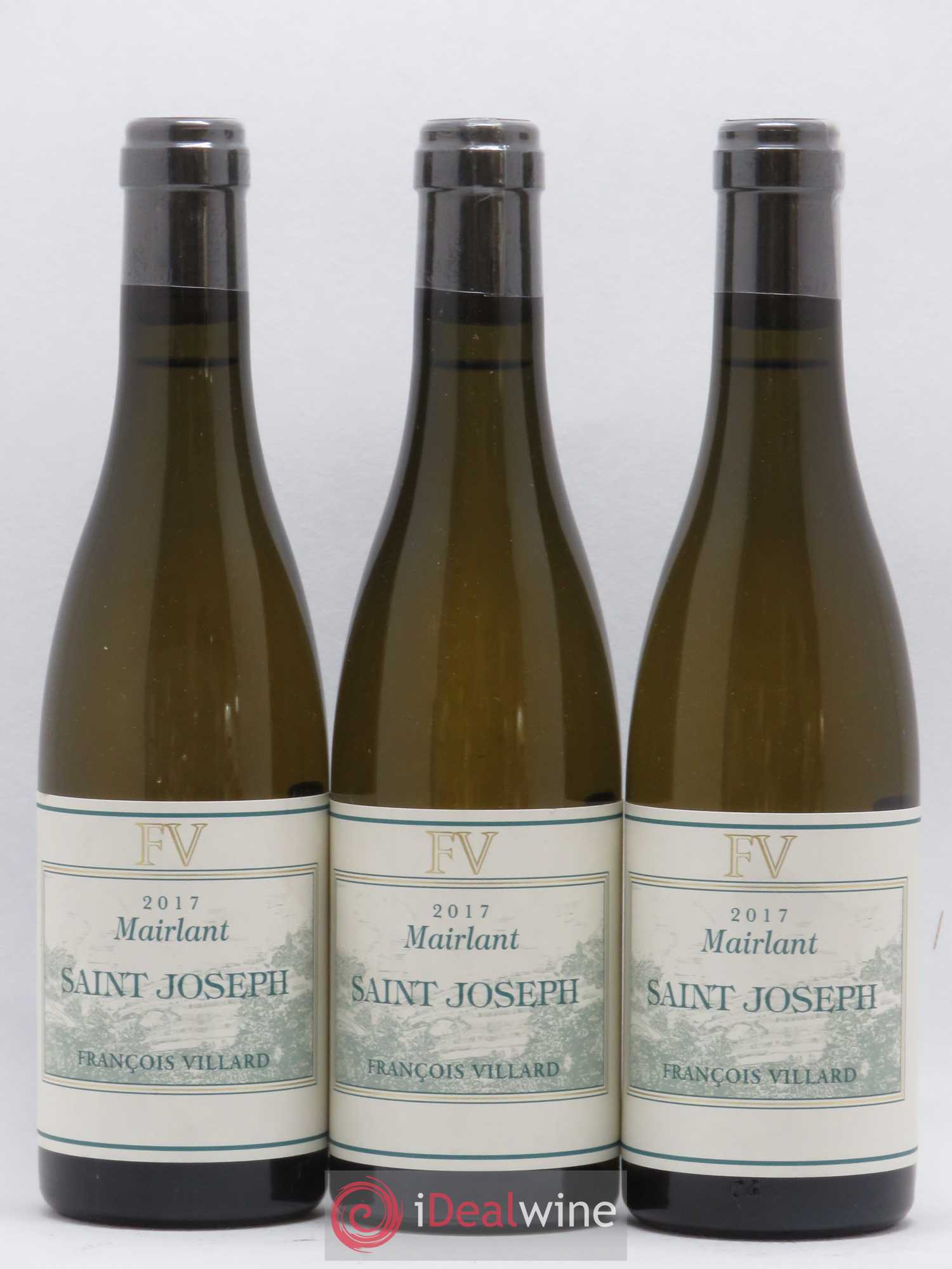 Saint-Joseph Mairlant François Villard 2017 - Lot de 3 demi bouteilles - 0