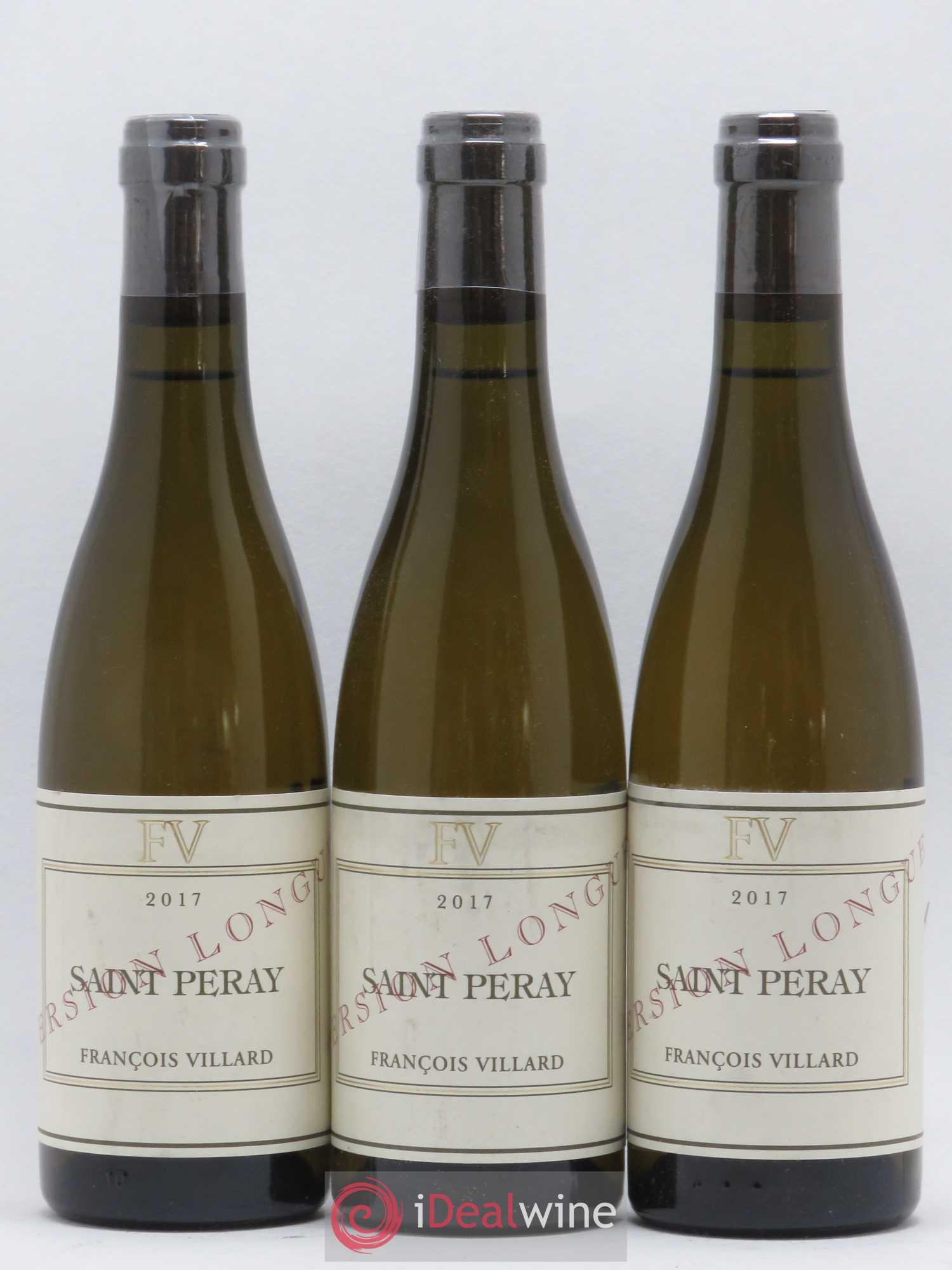 Saint-Péray Version Longue François Villard 2017 - Lot de 3 demi bouteilles - 0
