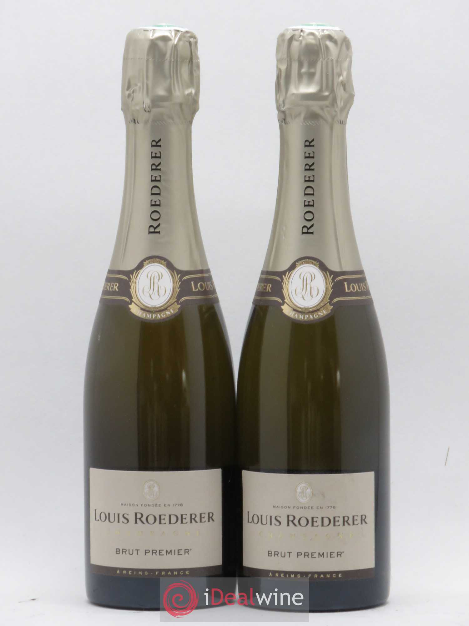 Premier Brut Louis Roederer - Lot de 2 demi bouteilles - 0
