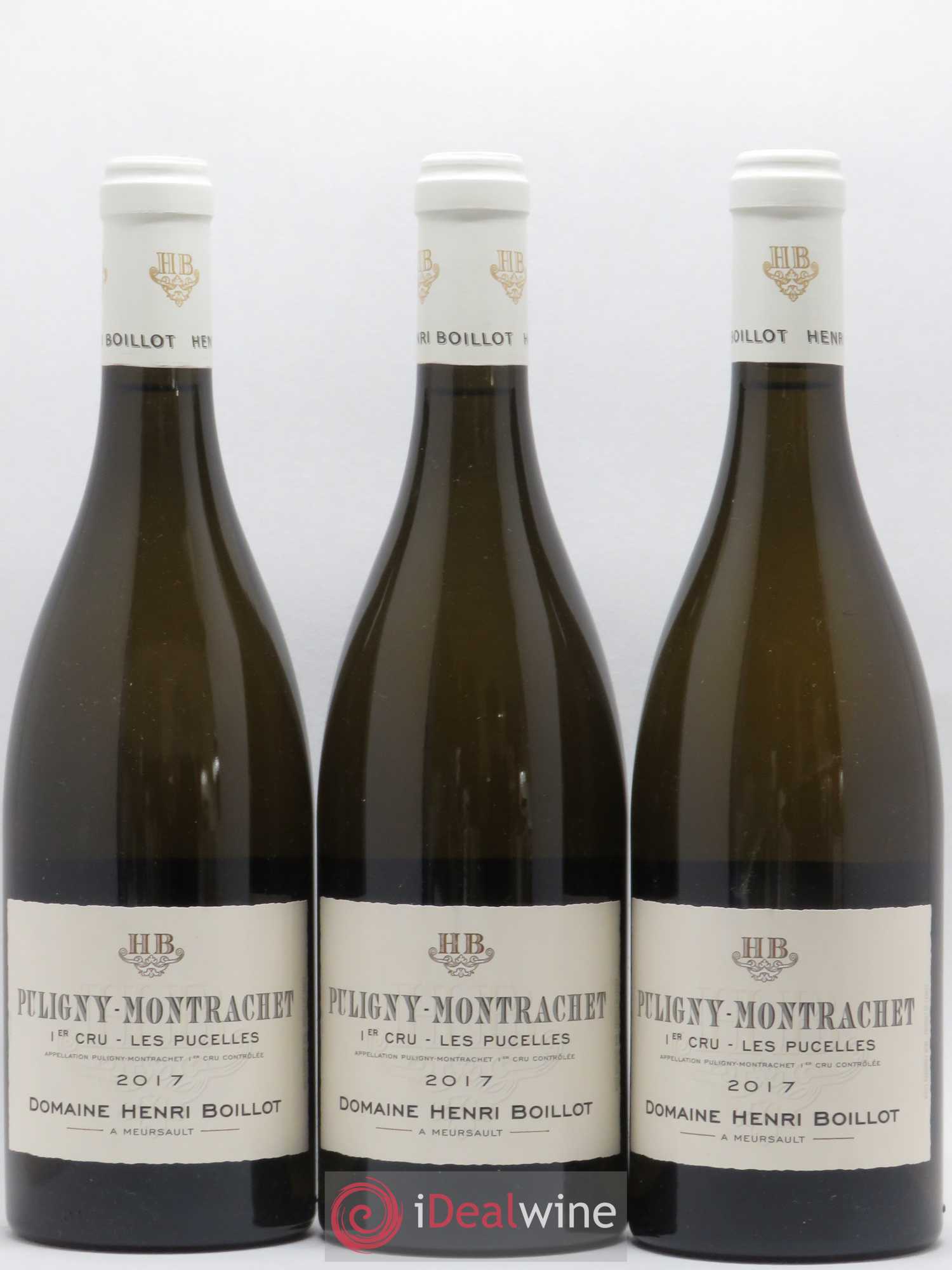 Puligny-Montrachet 1er Cru Les Pucelles Henri Boillot (Domaine) 2017 - Lot de 3 bouteilles - 0