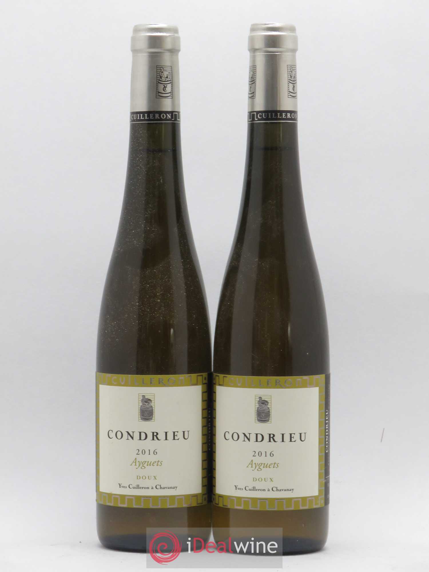 Condrieu Ayguets Yves Cuilleron (Domaine) 50 Cl 2016 - Posten von 2 Demi-Flaschen - 0